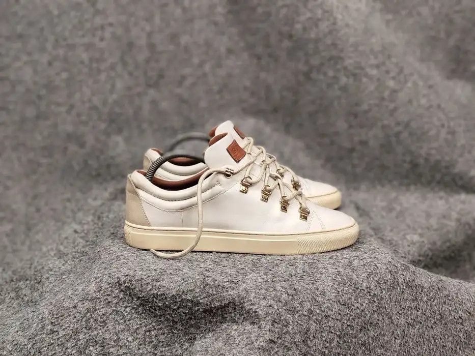 Bally Bally Heidy Switzerland White leather Low - Top Sneakers Size US 8.5 / IT 38.5 - 4 Thumbnail
