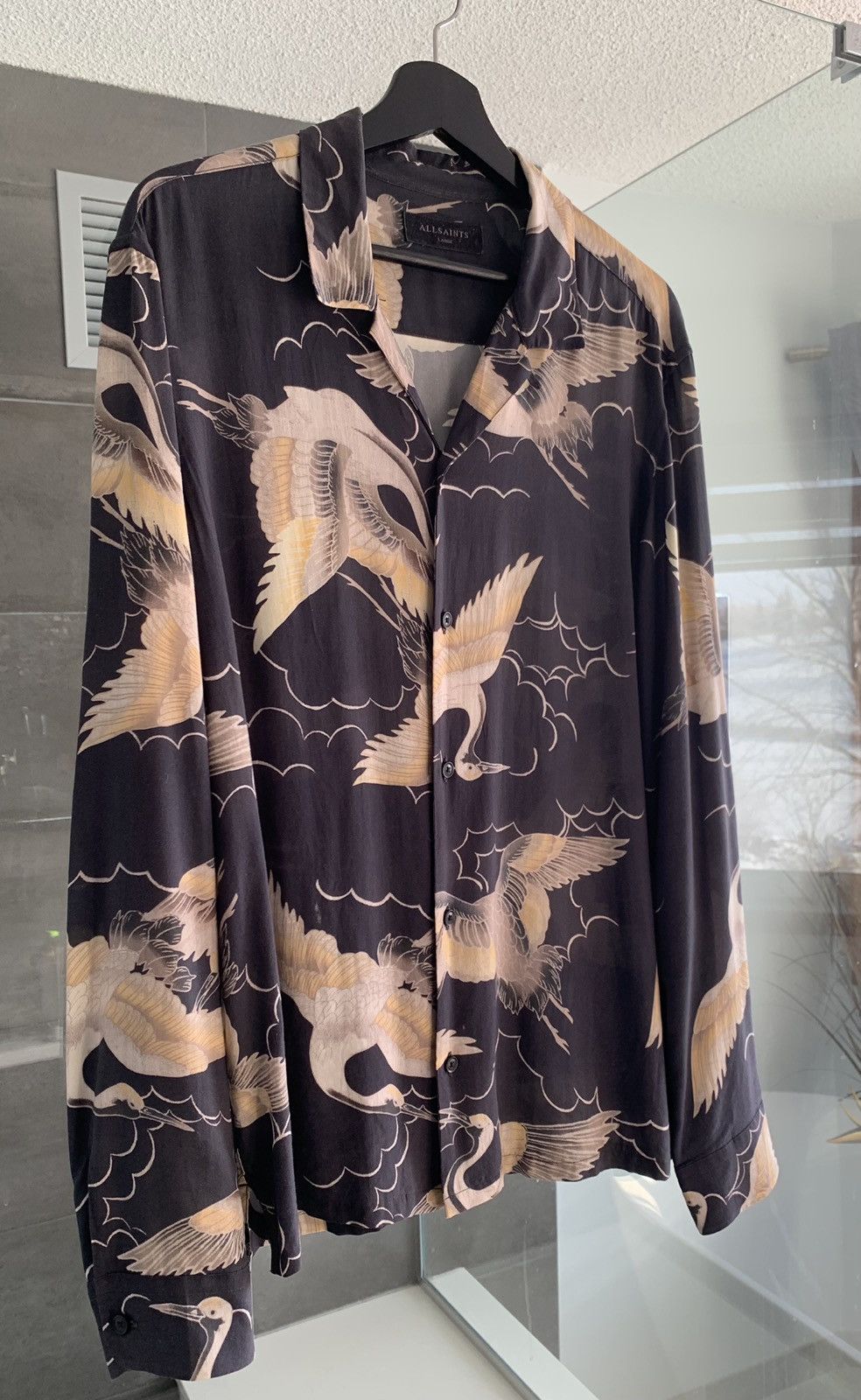 image of Allsaints Wader Shirt, Men's (Size Large)