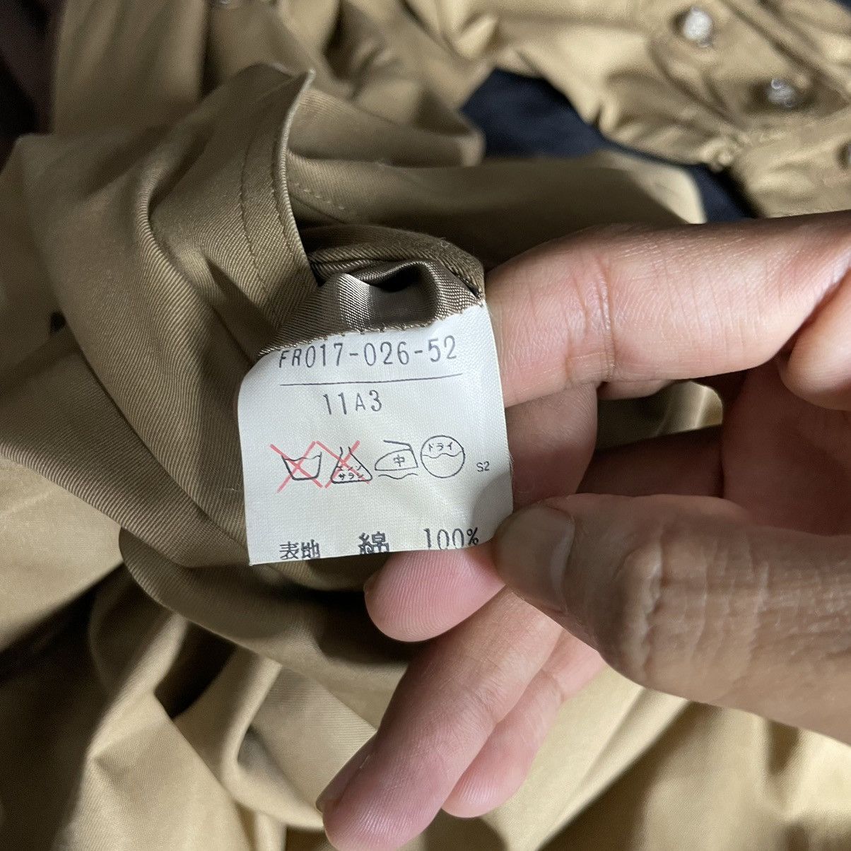 Yves Saint Laurent a69 YvesSaintLaurent Paris trenchcoat big size Size L / US 10 / IT 46 - 14 Thumbnail