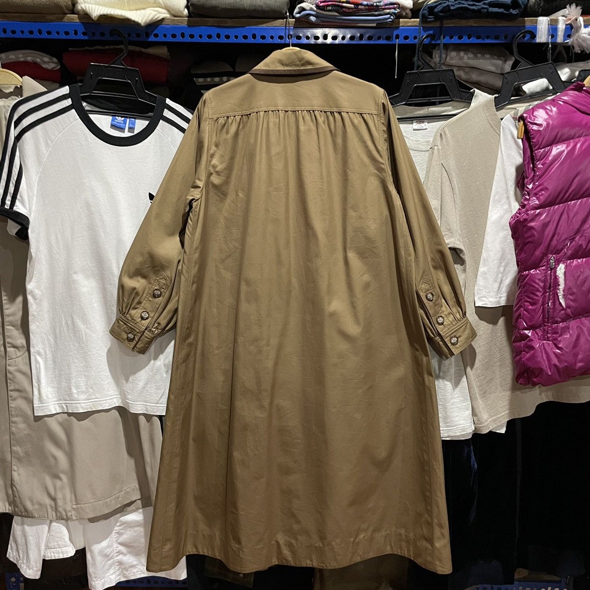 Yves Saint Laurent a69 YvesSaintLaurent Paris trenchcoat big size Size L / US 10 / IT 46 - 2 Thumbnail