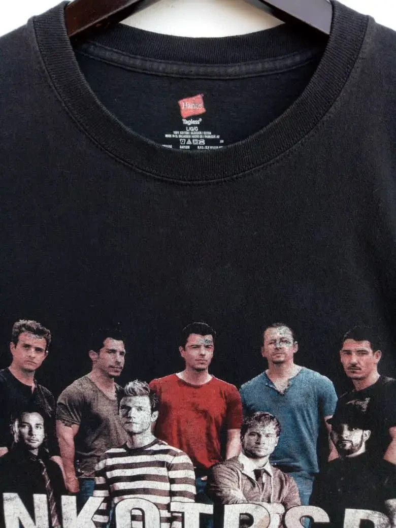 Band Tees NEW KIDS ON THE BLOCK & Backstreet boys tour tee shirt Size US XL / EU 56 / 4 - 4 Thumbnail