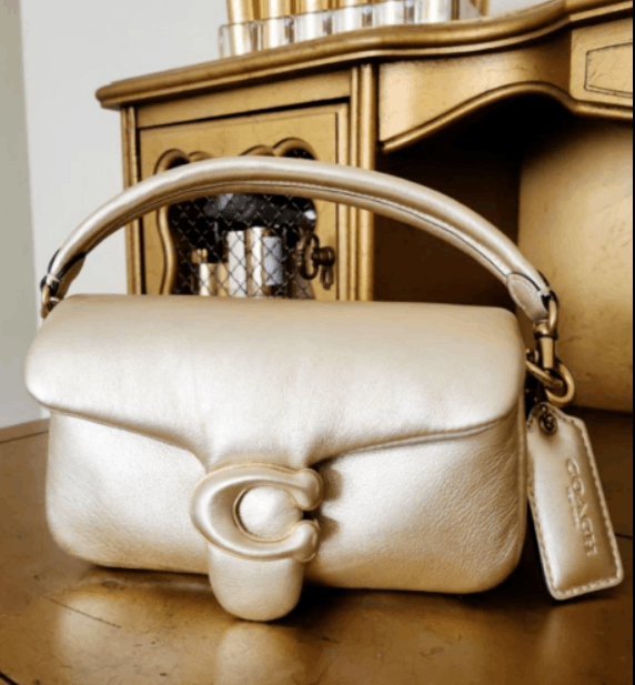 Coach Mini Pillow Pillow Tabby Ivory Coach Pillow Tabby Shoulder