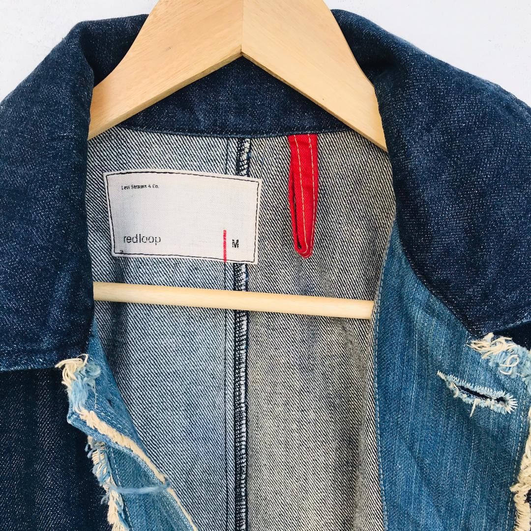 Levi's Vintage Clothing Vintage Levi’s Redloop Deconstructed denim jacket Size US M / EU 48-50 / 2 - 9 Thumbnail