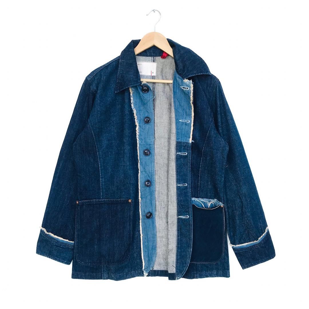 Levi's Vintage Clothing Vintage Levi’s Redloop Deconstructed denim jacket Size US M / EU 48-50 / 2 - 2 Thumbnail