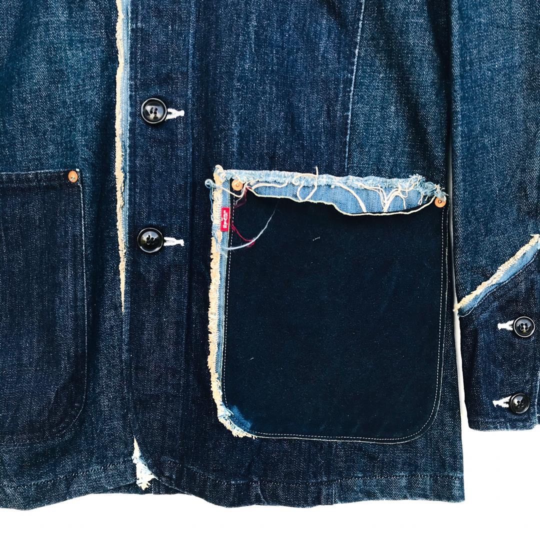 Levi's Vintage Clothing Vintage Levi’s Redloop Deconstructed denim jacket Size US M / EU 48-50 / 2 - 5 Thumbnail