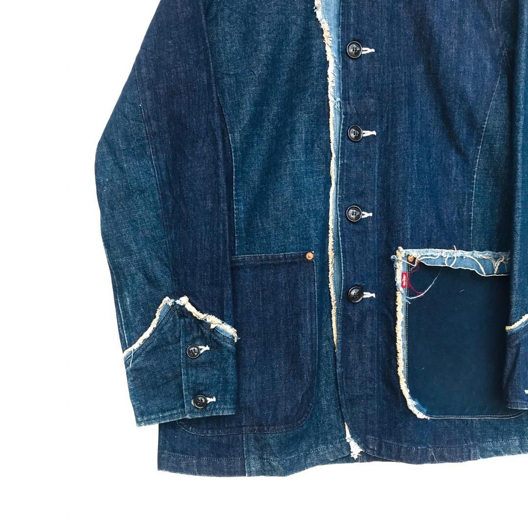 Levi's Vintage Clothing Vintage Levi’s Redloop Deconstructed denim jacket Size US M / EU 48-50 / 2 - 4 Thumbnail