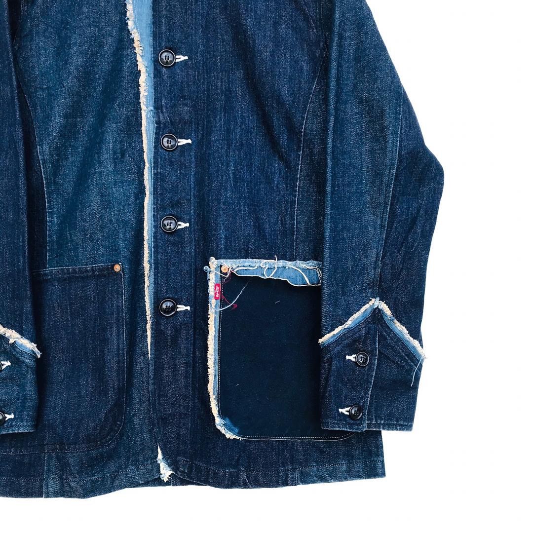 Levi's Vintage Clothing Vintage Levi’s Redloop Deconstructed denim jacket Size US M / EU 48-50 / 2 - 3 Thumbnail