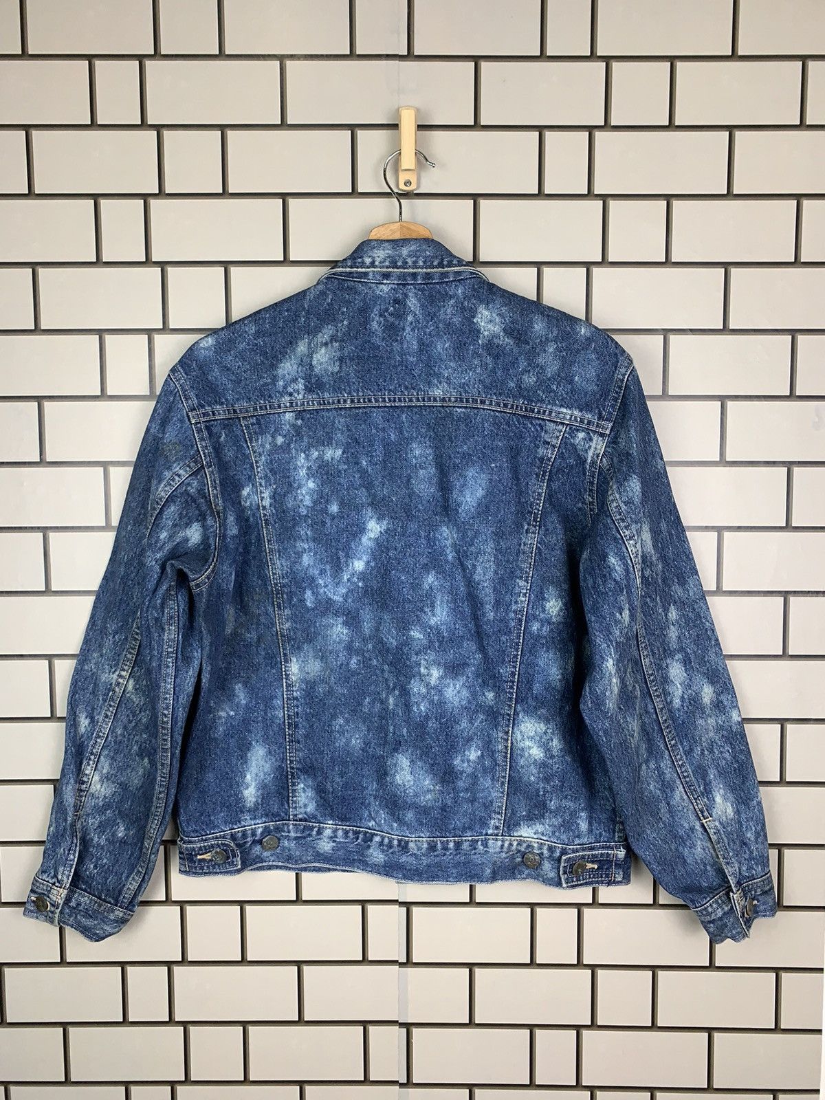 Vintage Vintage Japanese Brand Fittz Trucker Jacket Custom Acid Wash Size US M / EU 48-50 / 2 - 10 Thumbnail