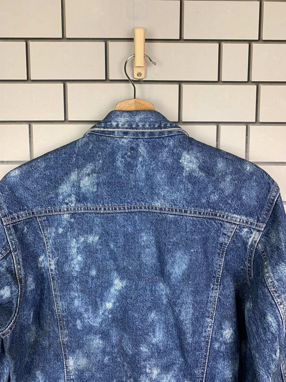Vintage Vintage Japanese Brand Fittz Trucker Jacket Custom Acid Wash Size US M / EU 48-50 / 2 - 11 Thumbnail