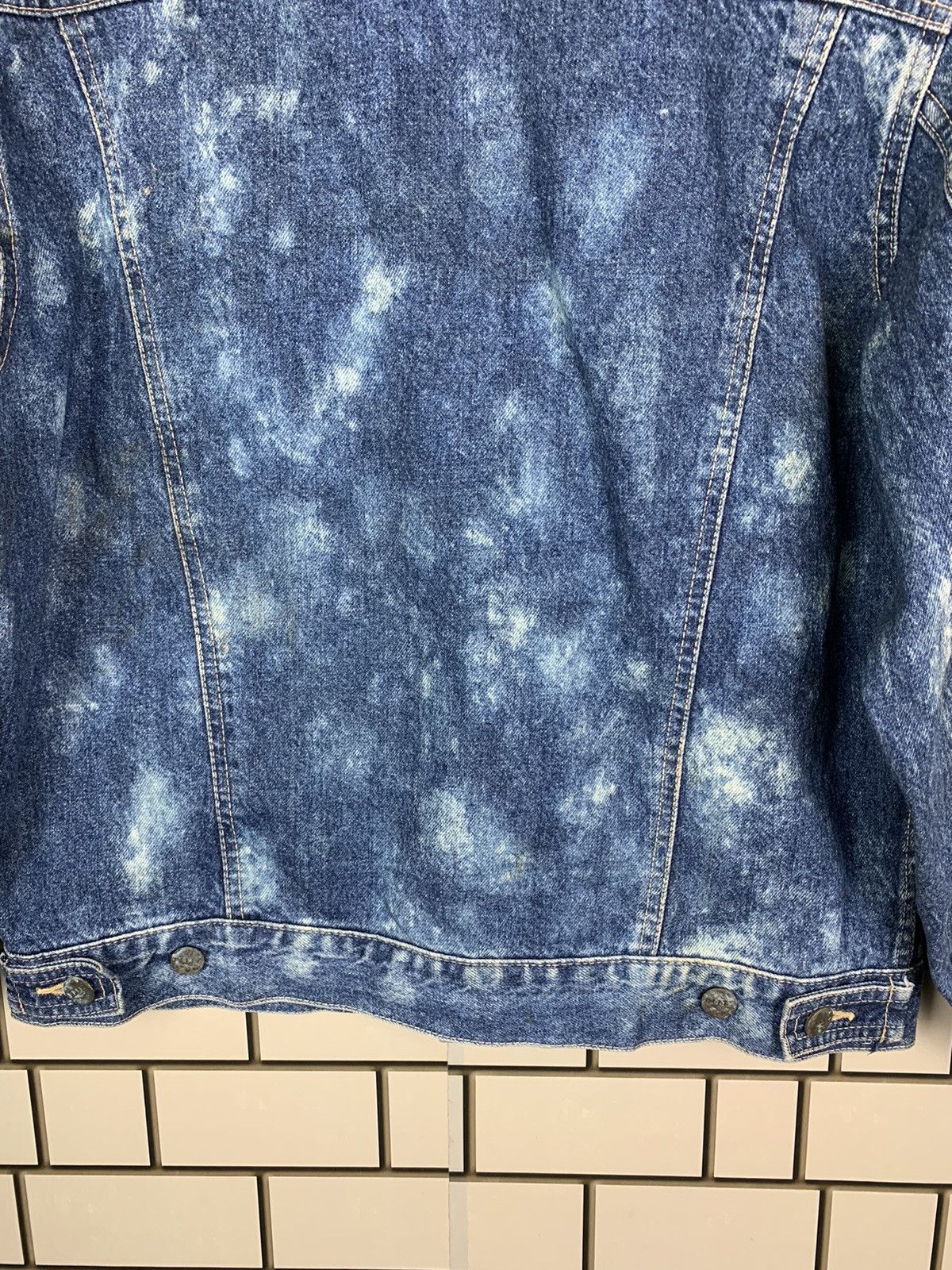 Vintage Vintage Japanese Brand Fittz Trucker Jacket Custom Acid Wash Size US M / EU 48-50 / 2 - 12 Thumbnail