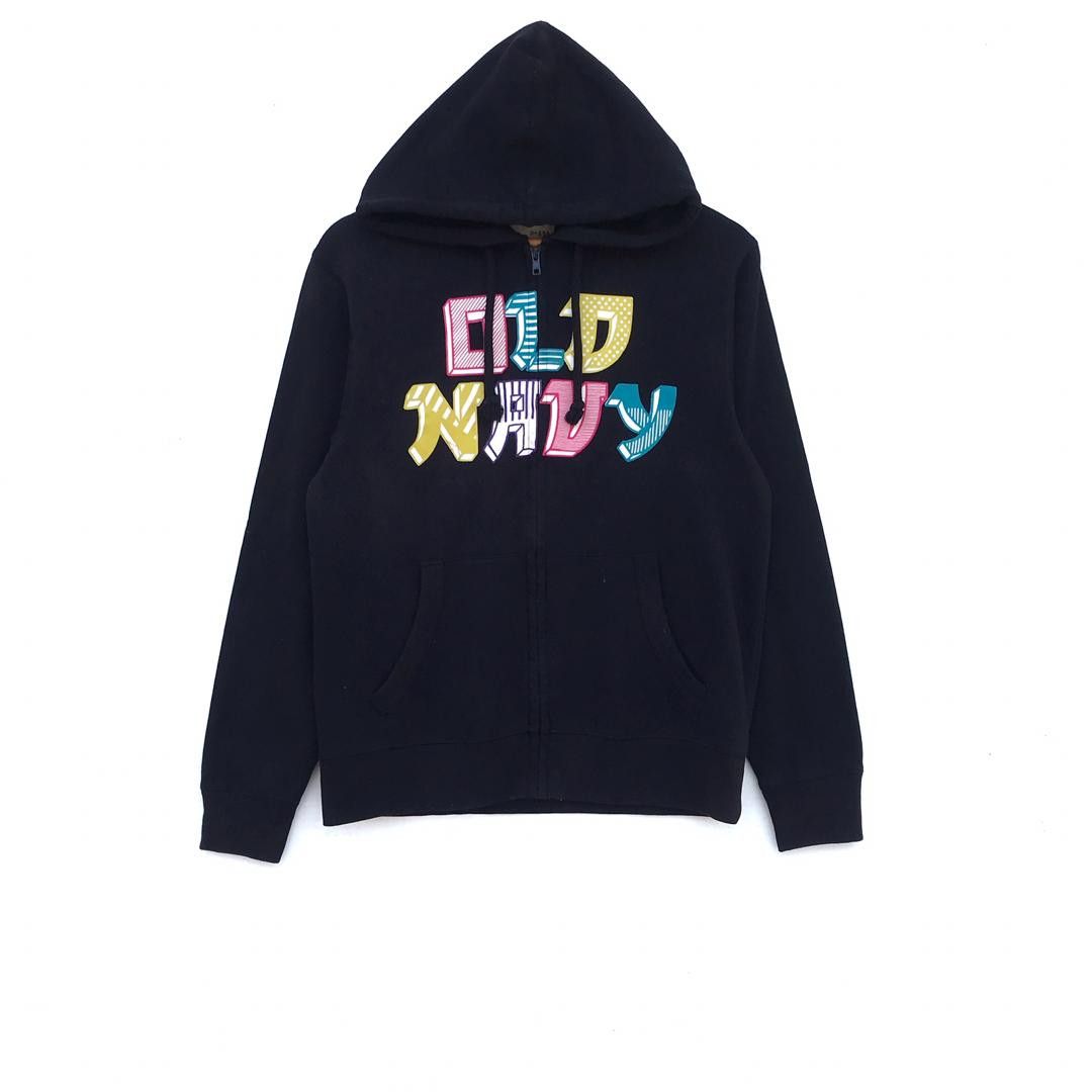 Japanese Brand × Old Navy Streetwear🔥Japanese Word Multicolor spell out hoodie Size US S / EU 44-46 / 1 - 1 Thumbnail