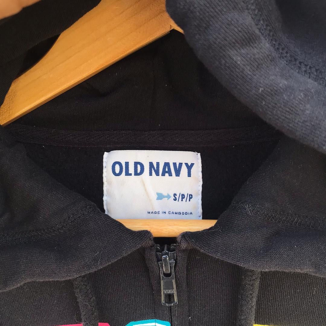 Japanese Brand × Old Navy Streetwear🔥Japanese Word Multicolor spell out hoodie Size US S / EU 44-46 / 1 - 6 Thumbnail