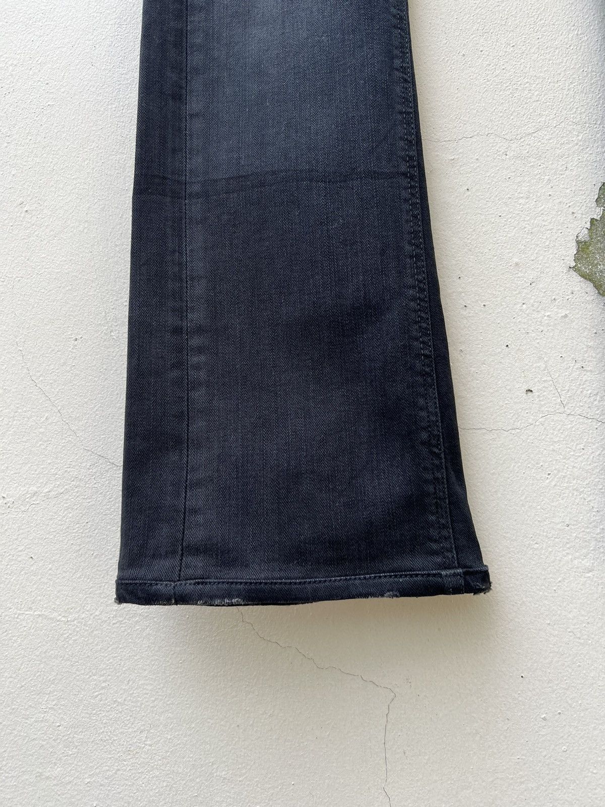 Beams Plus Vintage Beams X Lee Sun Fade Black Denim Stretch Flare Jeans Size US 32 / EU 48 - 11 Thumbnail
