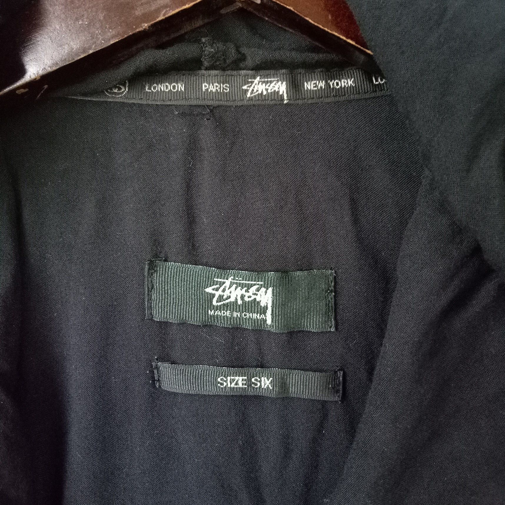 Stussy 💥STUSSY FULLPRINT Rayon hoodies jacket hip hop rap sweater Size US M / EU 48-50 / 2 - 4 Thumbnail