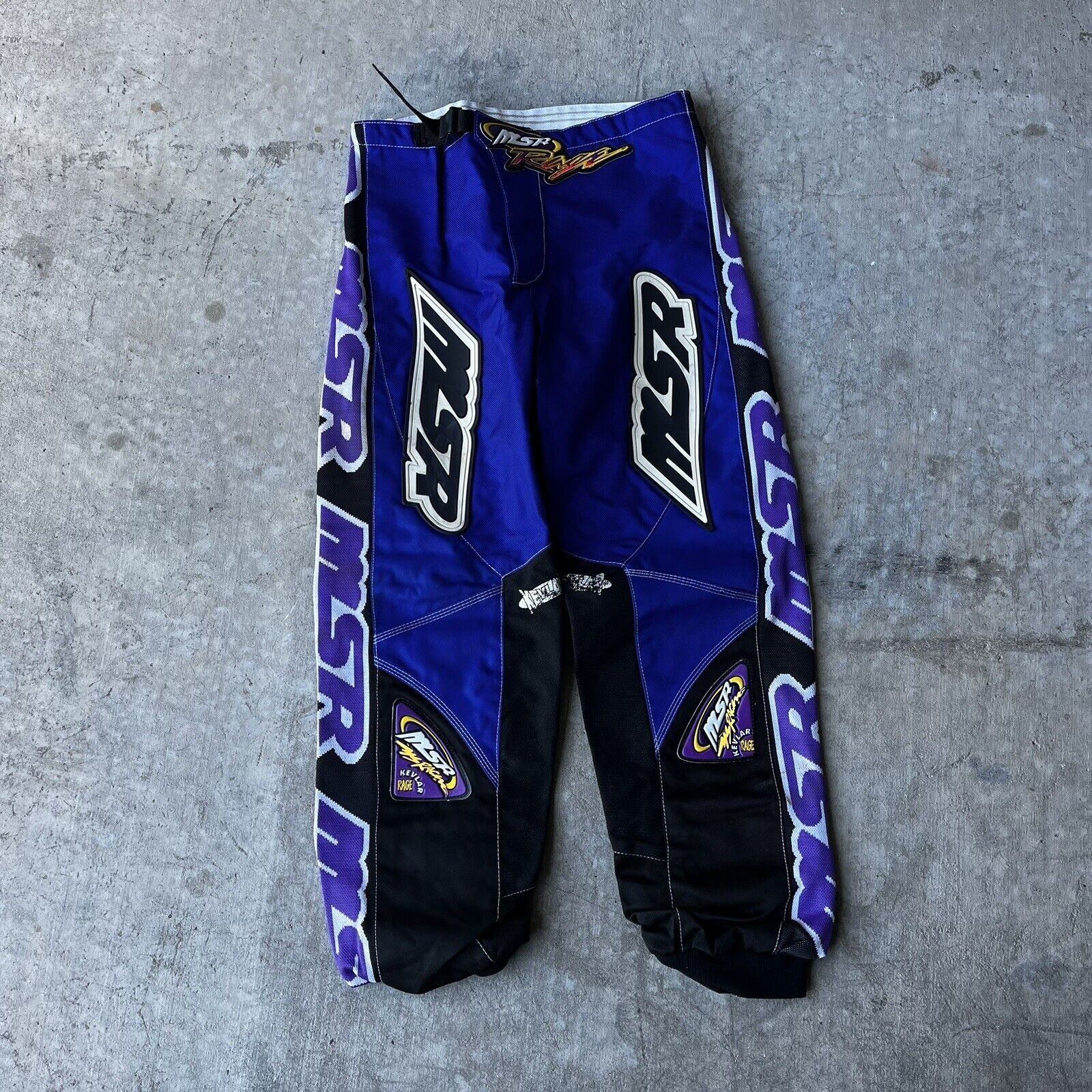 Vintage Vintage MSR Racing RAGE Competition Motocross Blue Pants | Grailed
