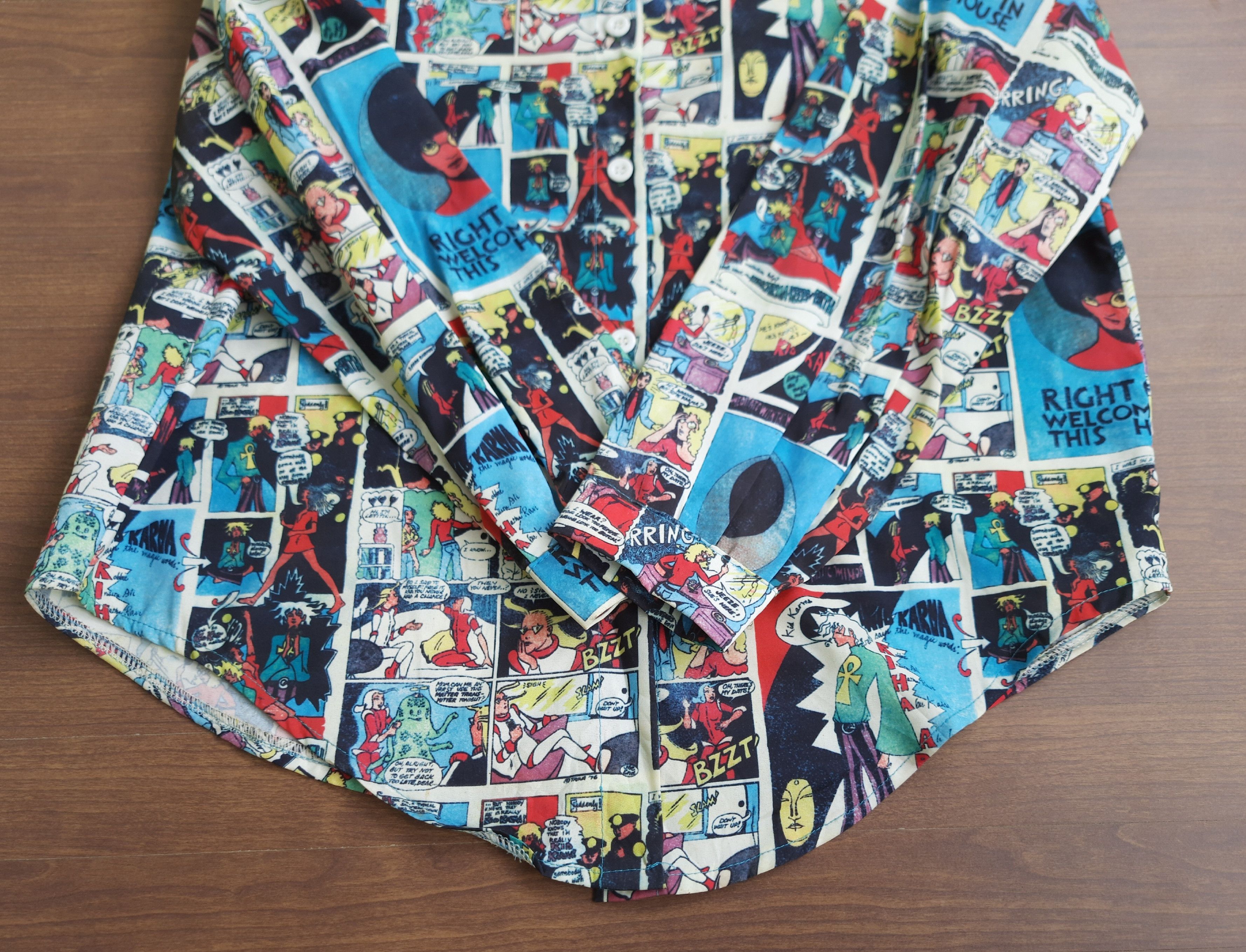 Japanese Brand EN Anime Japan All Over Print Y2K Shirts Size US S / EU 44-46 / 1 - 6 Thumbnail