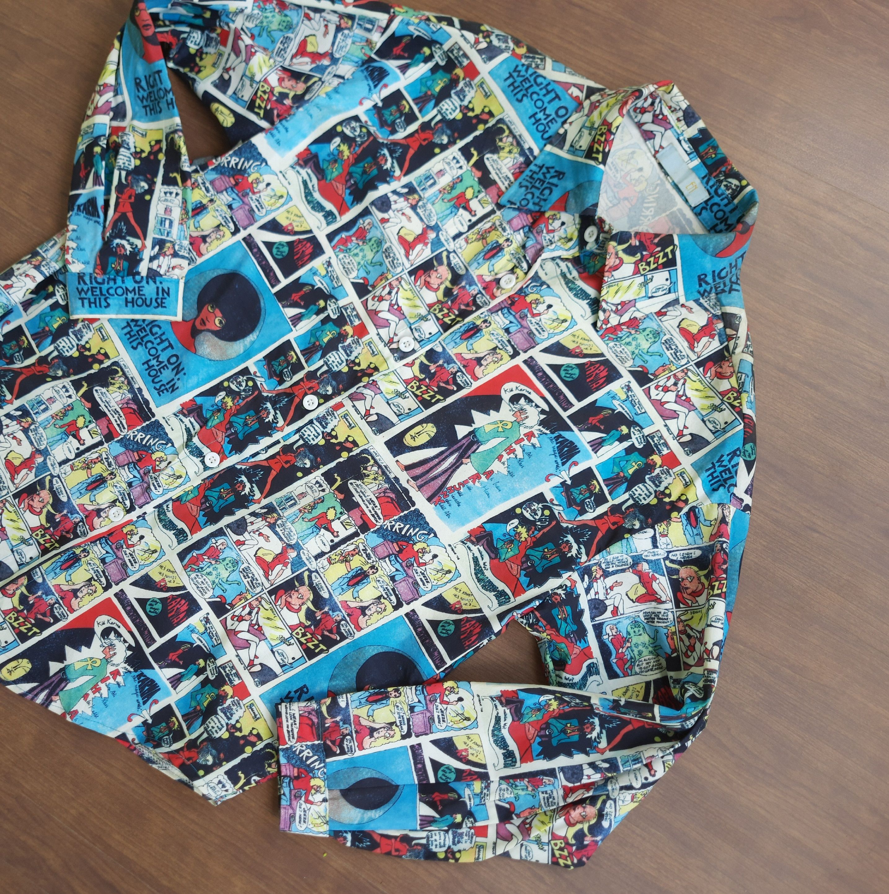 Japanese Brand EN Anime Japan All Over Print Y2K Shirts Size US S / EU 44-46 / 1 - 4 Thumbnail