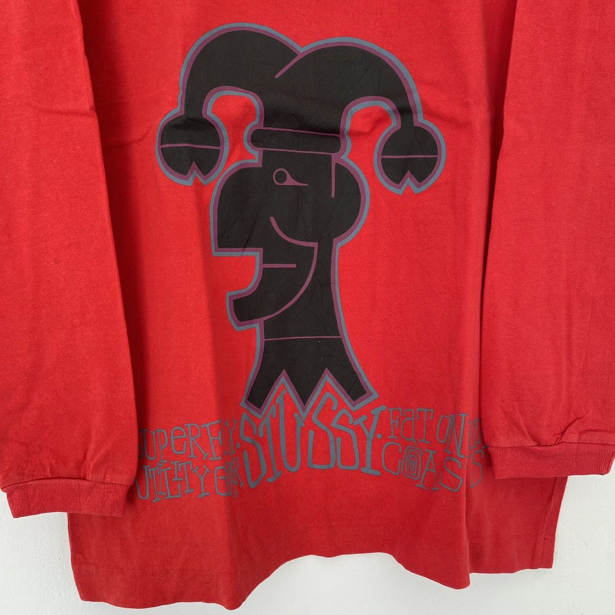 Stussy × Vintage Vintage 80s Stussy long sleeve t-shirt Size US S / EU 44-46 / 1 - 4 Thumbnail