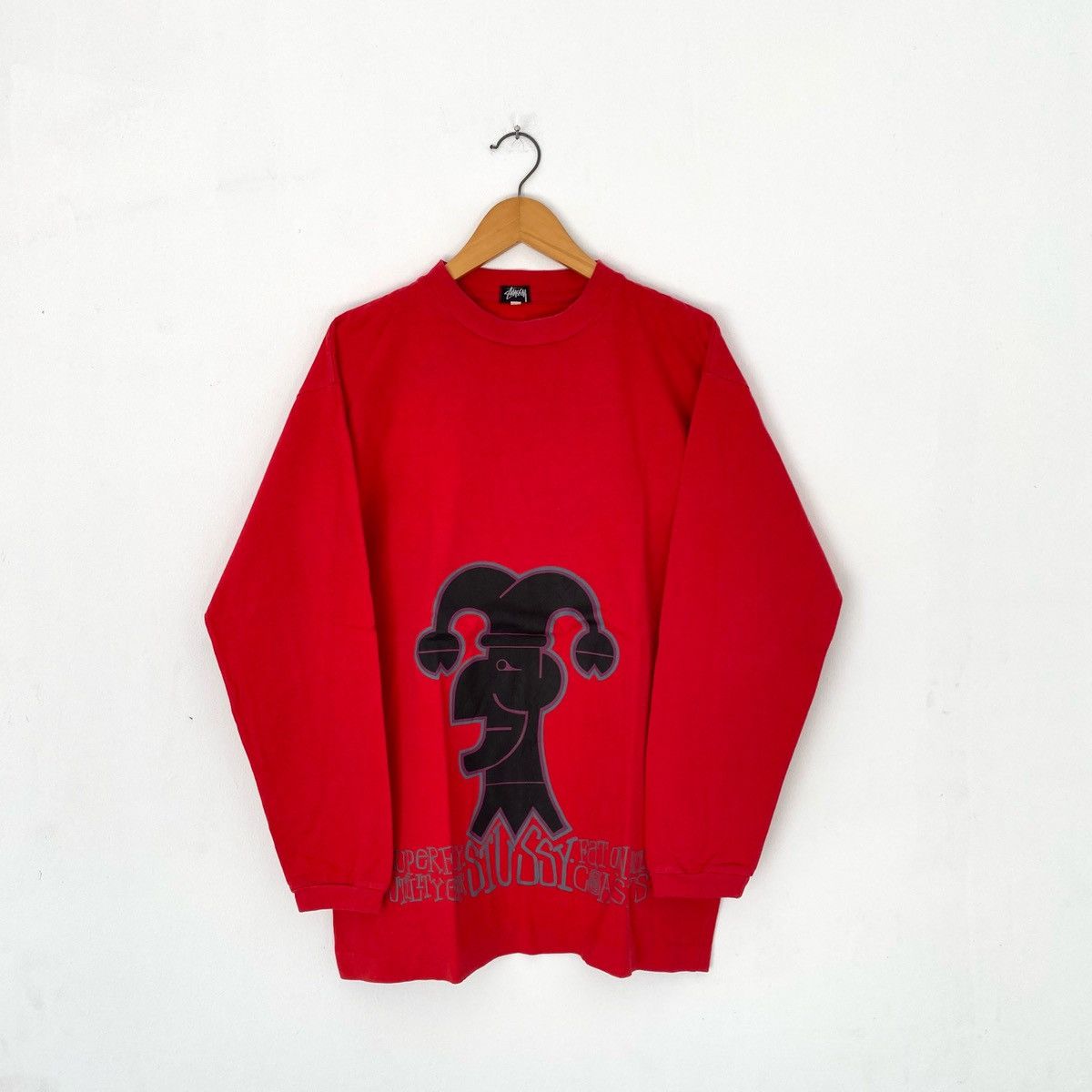 Stussy × Vintage Vintage 80s Stussy long sleeve t-shirt Size US S / EU 44-46 / 1 - 2 Thumbnail
