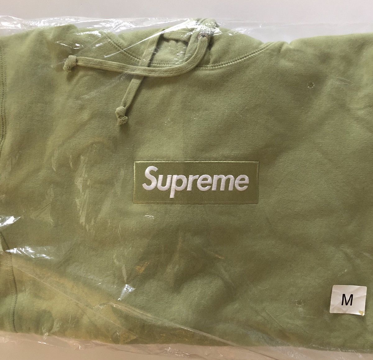 Supreme New Sage Green Bogo box logo Hoodie M Size US M / EU 48-50 / 2 - 3 Thumbnail