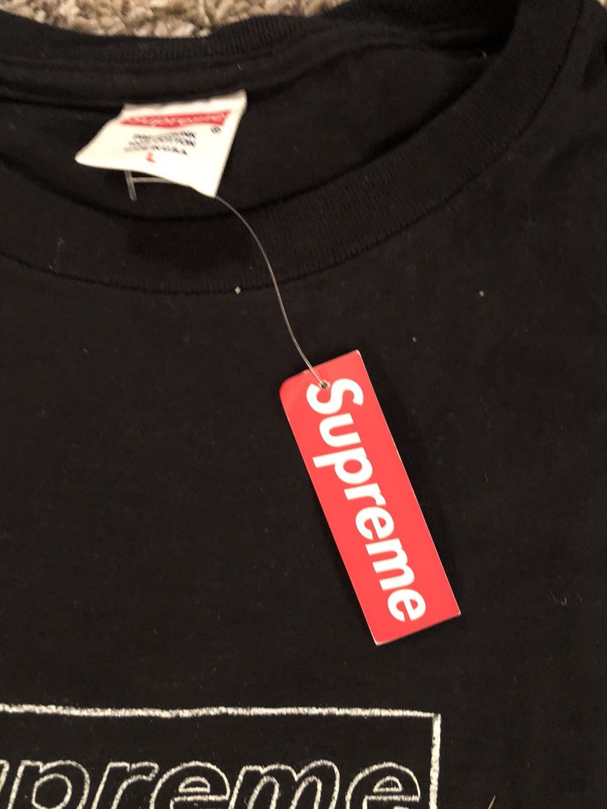 Kaws × Supreme Box Logo bogo L NEW Size US L / EU 52-54 / 3 - 4 Thumbnail