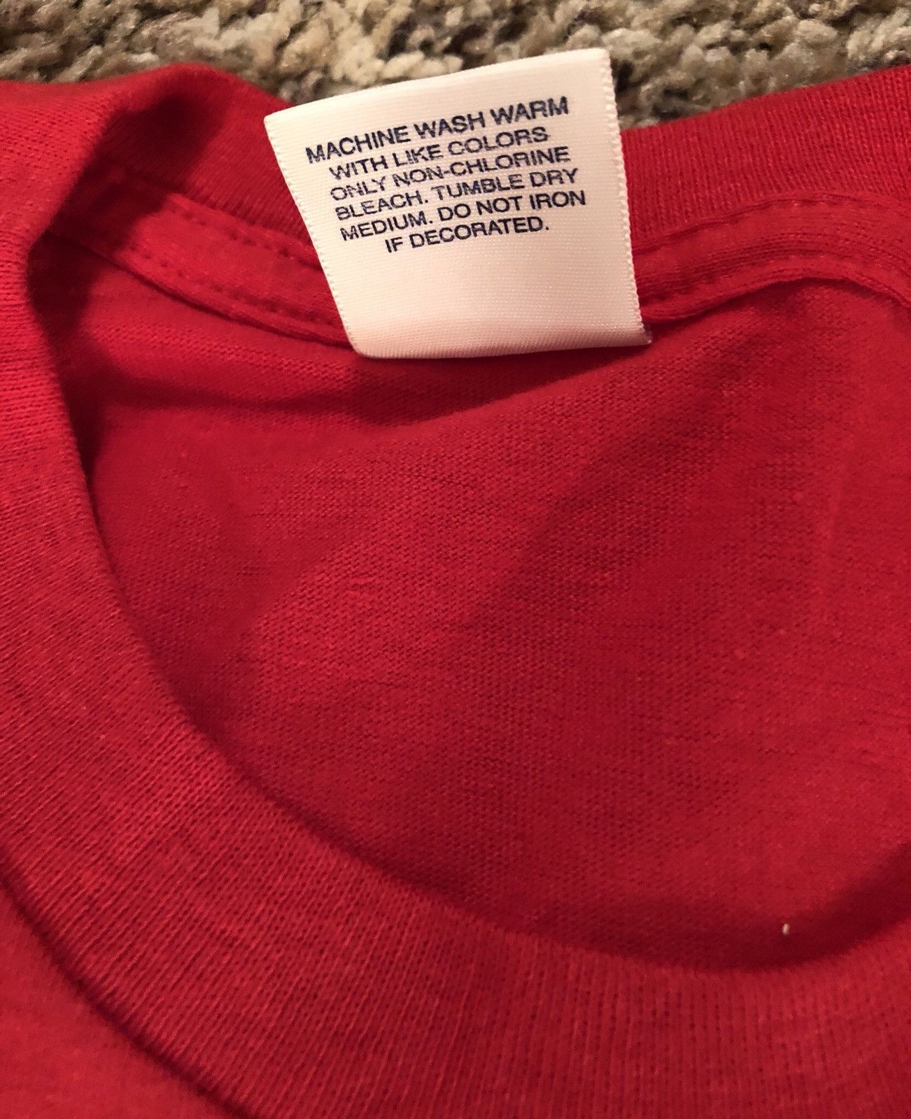 Supreme Biggie Ready To Die Tee Red Size US L / EU 52-54 / 3 - 4 Thumbnail