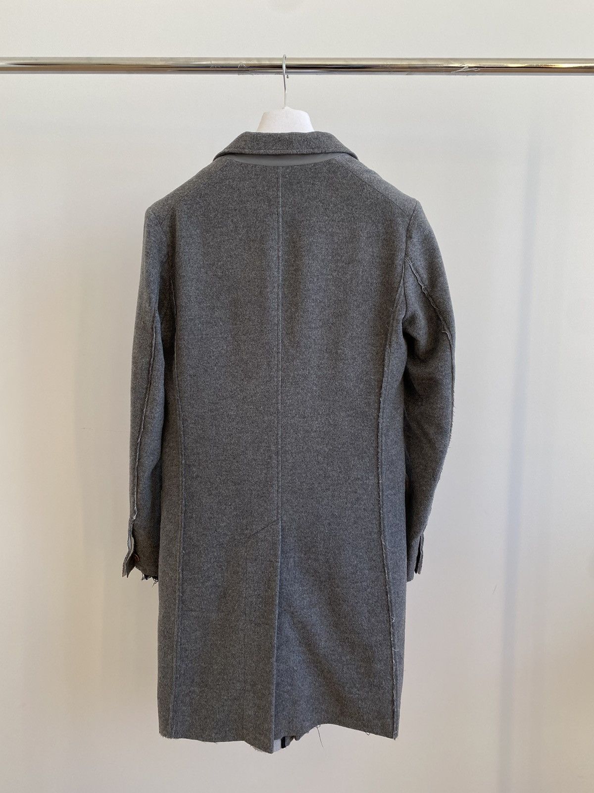 Takahiromiyashita The Soloist. Wool Bondage Strap Coat Size US M / EU 48-50 / 2 - 2 Thumbnail