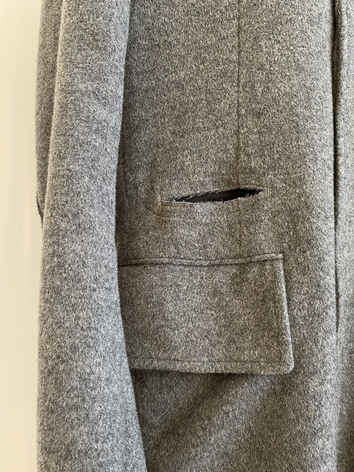 Takahiromiyashita The Soloist. Wool Bondage Strap Coat Size US M / EU 48-50 / 2 - 6 Thumbnail