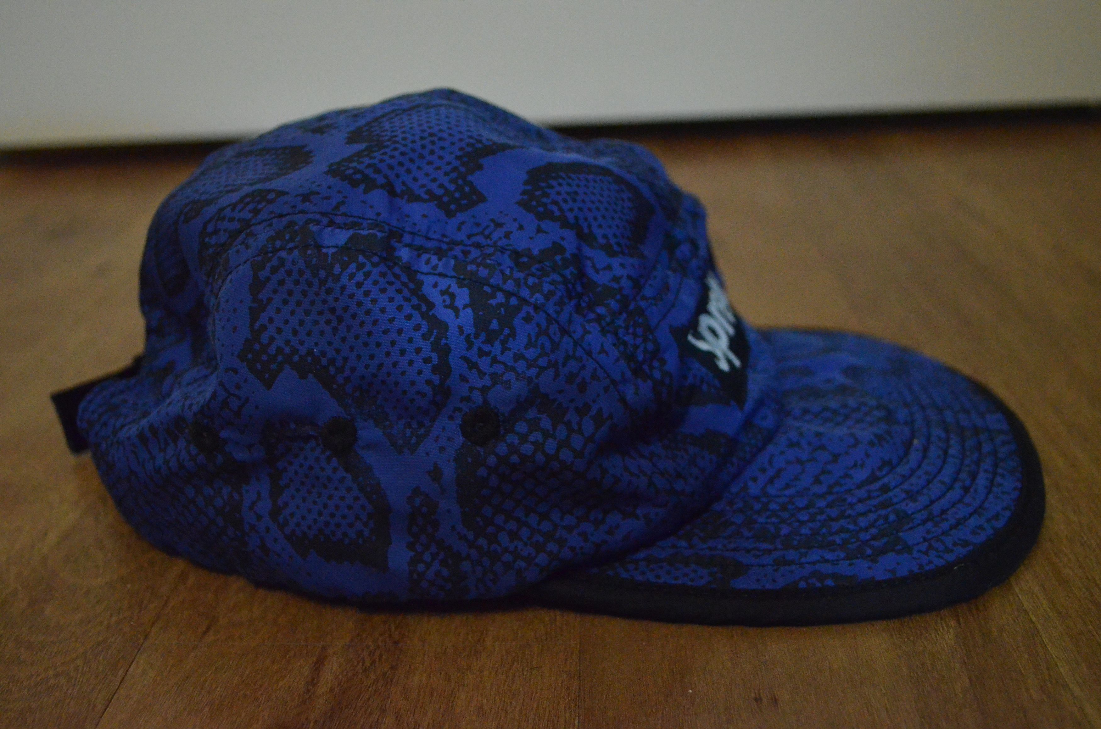 Supreme Nylon Soft Bill Snake Camp Cap | Grailed