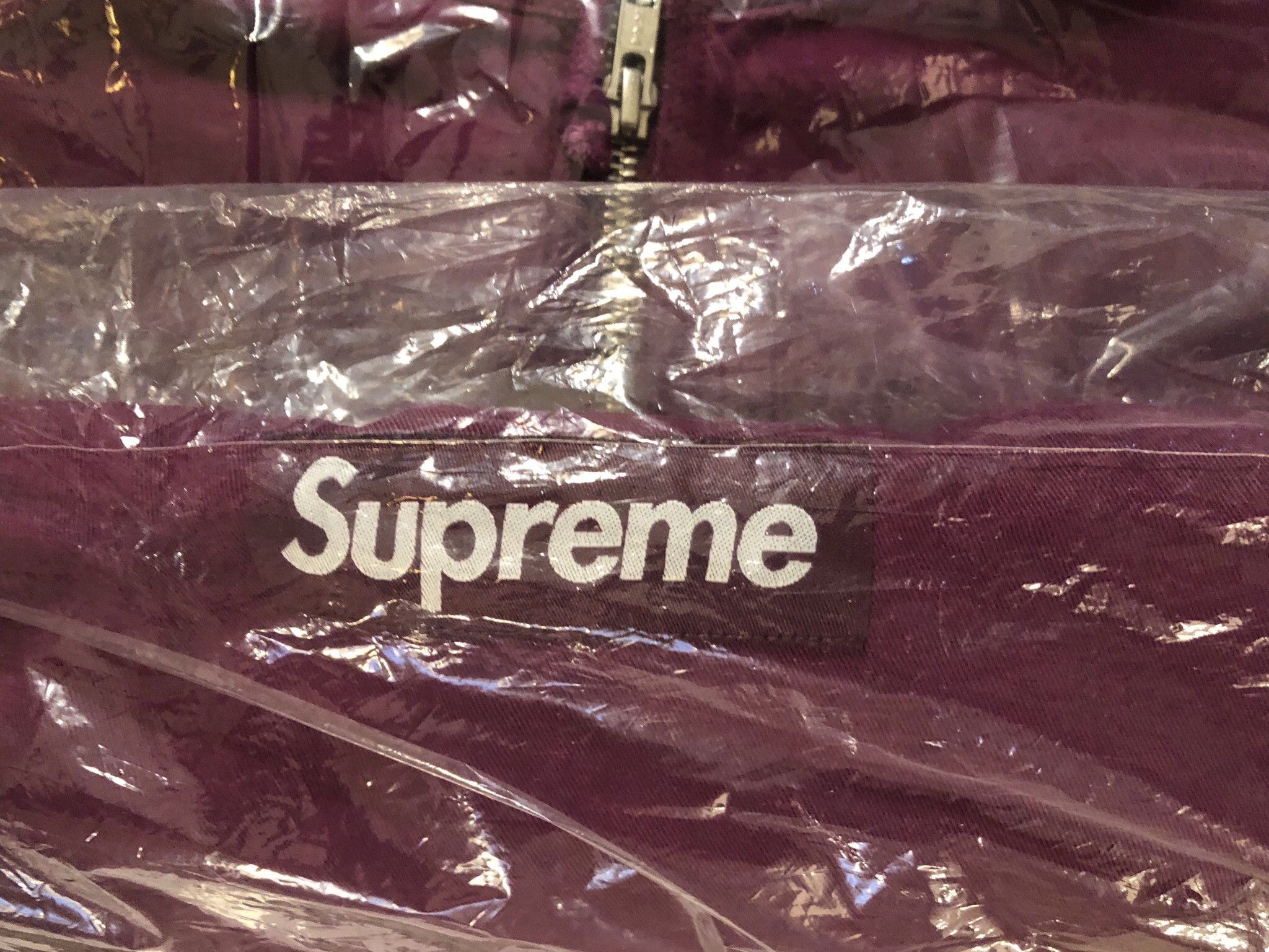 Supreme Twill Anorak Pullover Magenta Size US L / EU 52-54 / 3 - 3 Thumbnail