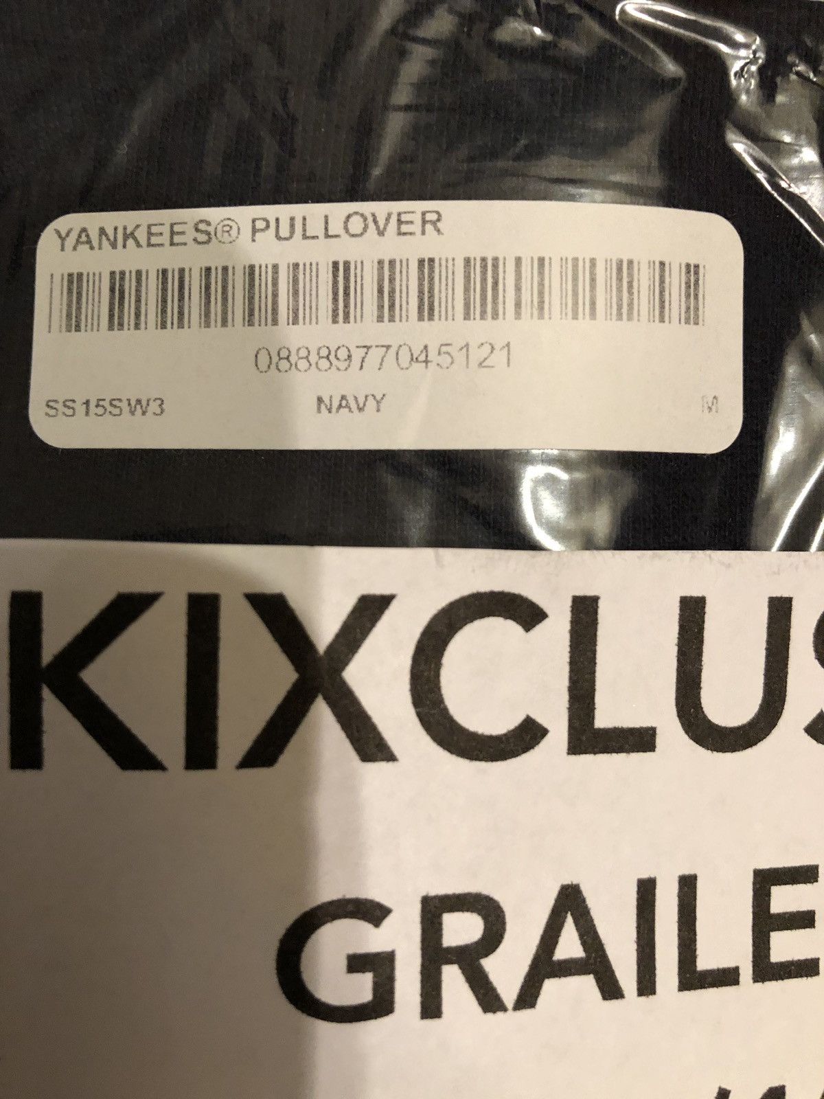 New York Yankees × Supreme New Navy Pullover Hoodie Size US M / EU 48-50 / 2 - 4 Thumbnail