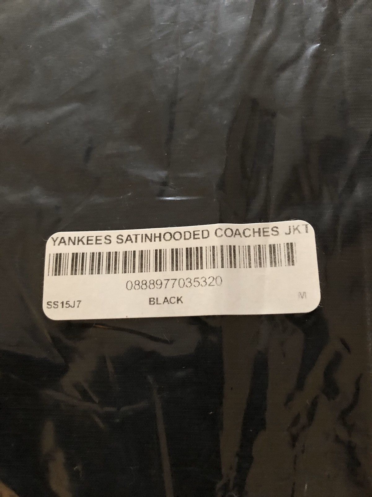 Supreme Supreme Yankees Coaches Jacket Black M NEW Size US M / EU 48-50 / 2 - 4 Thumbnail
