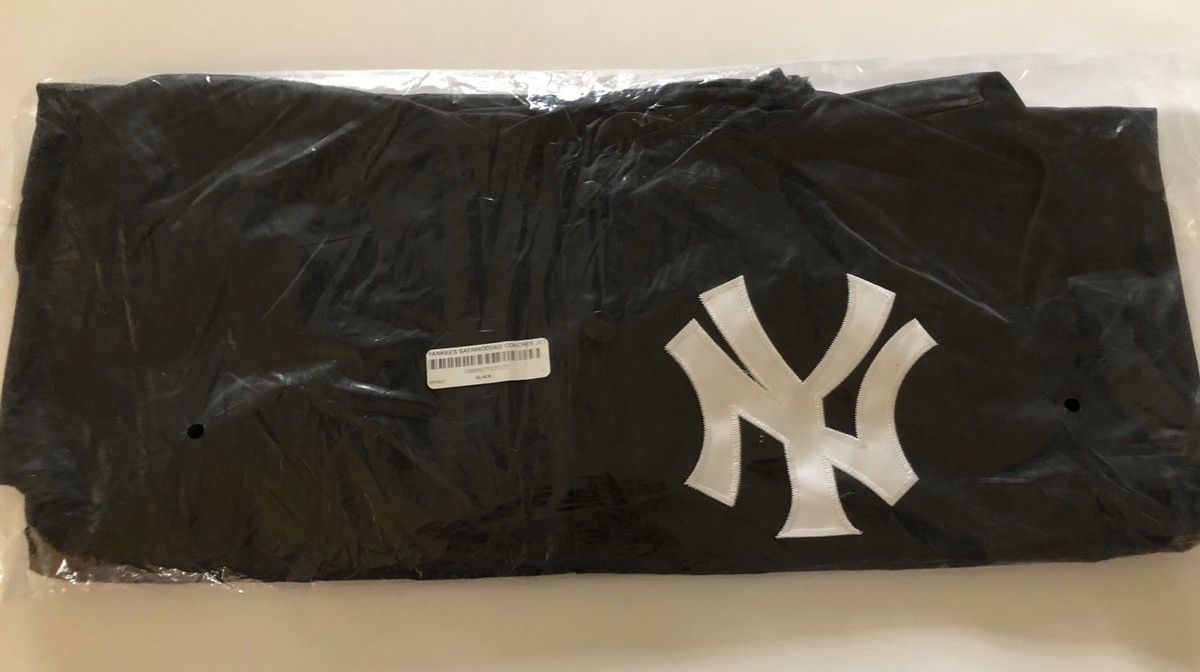 Supreme Supreme Yankees Coaches Jacket Black M NEW Size US M / EU 48-50 / 2 - 2 Thumbnail