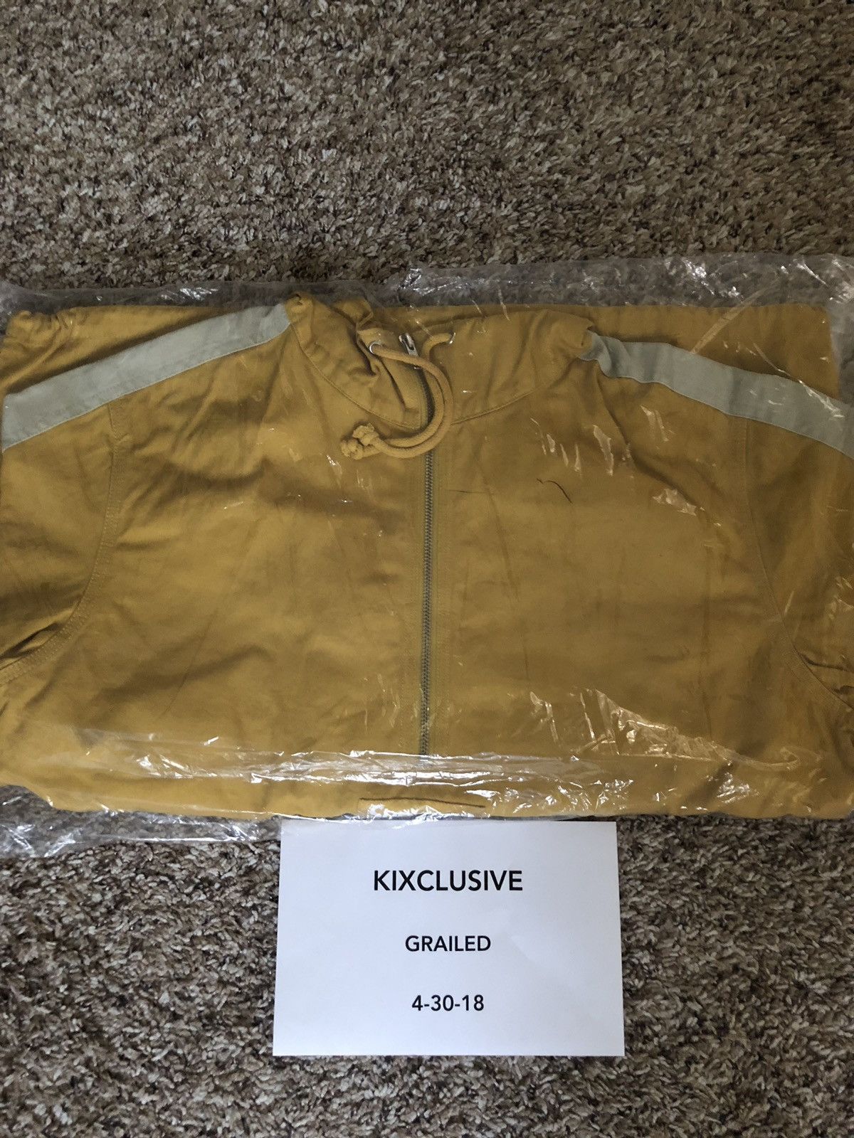 Supreme Twill Anorak Pullover Yellow Size US M / EU 48-50 / 2 - 4 Thumbnail
