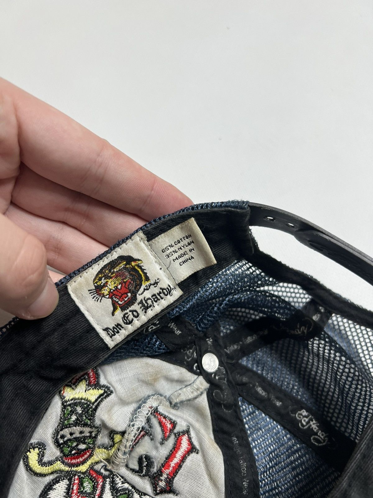 Ed Hardy Vintage Y2K Ed Hardy Skull ☠️ Cap 00’s Size ONE SIZE - 6 Thumbnail