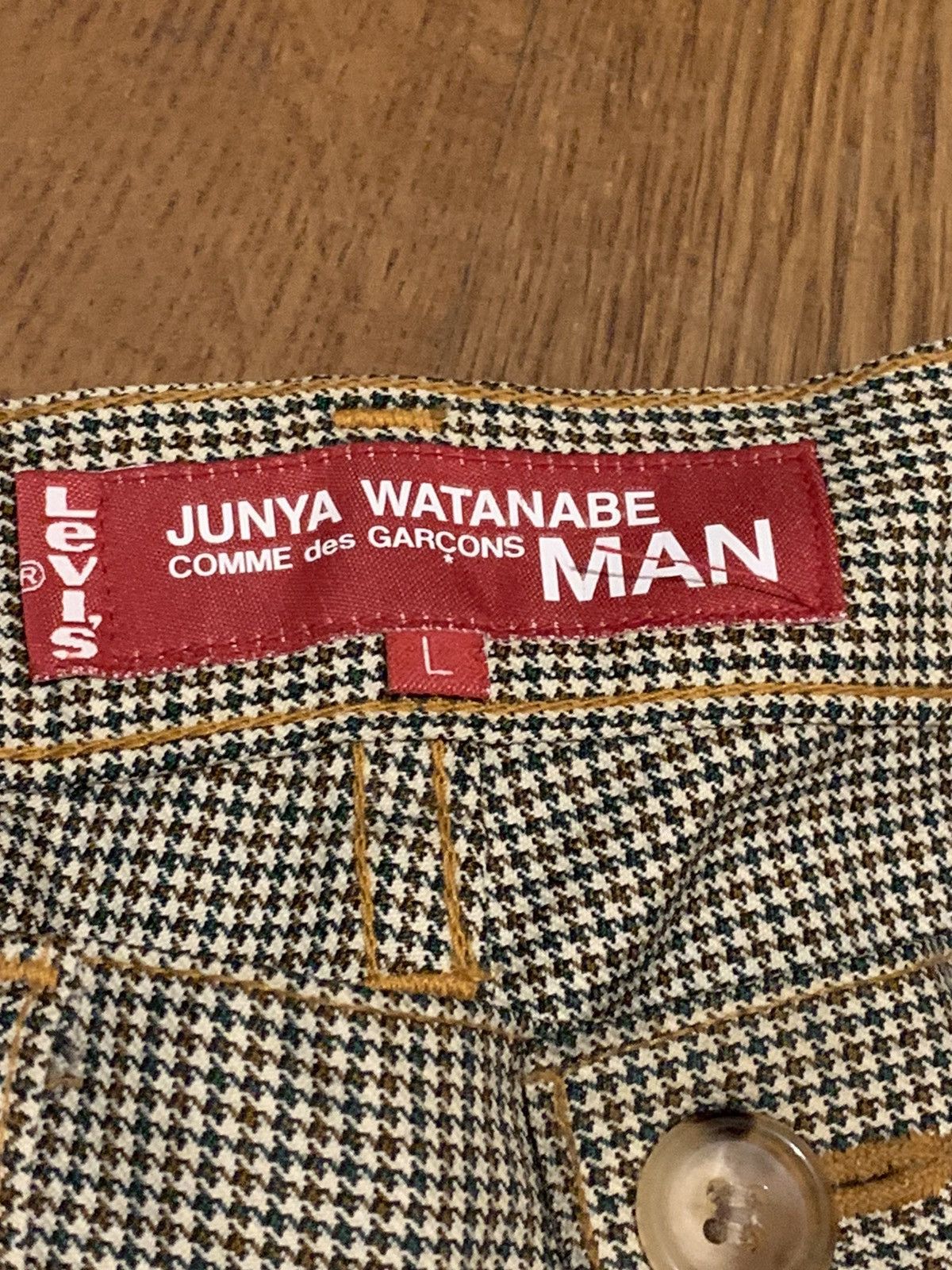 Comme des Garcons × Junya Watanabe × Levi's Wool pattern trousers Size US 32 / EU 48 - 3 Thumbnail