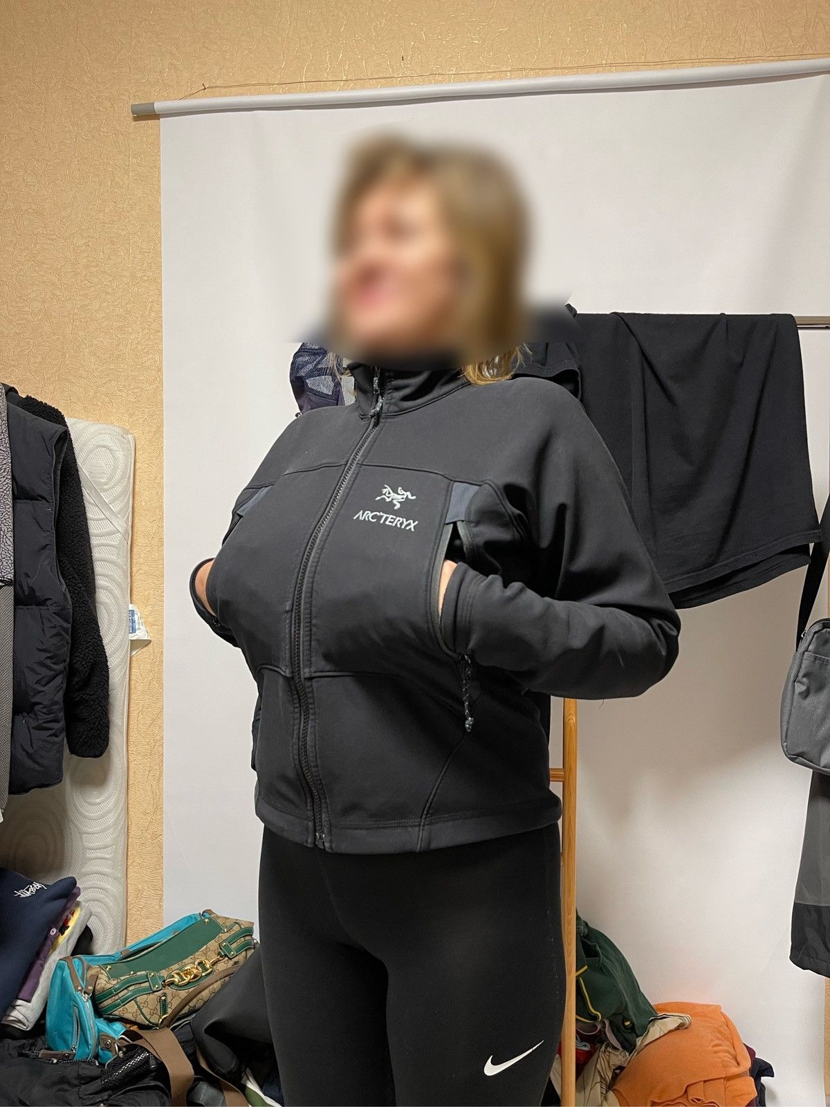 Arc'teryx Vintage soft shell Arcteryx black jacket womens Size S / US 4 / IT 40 - 4 Thumbnail