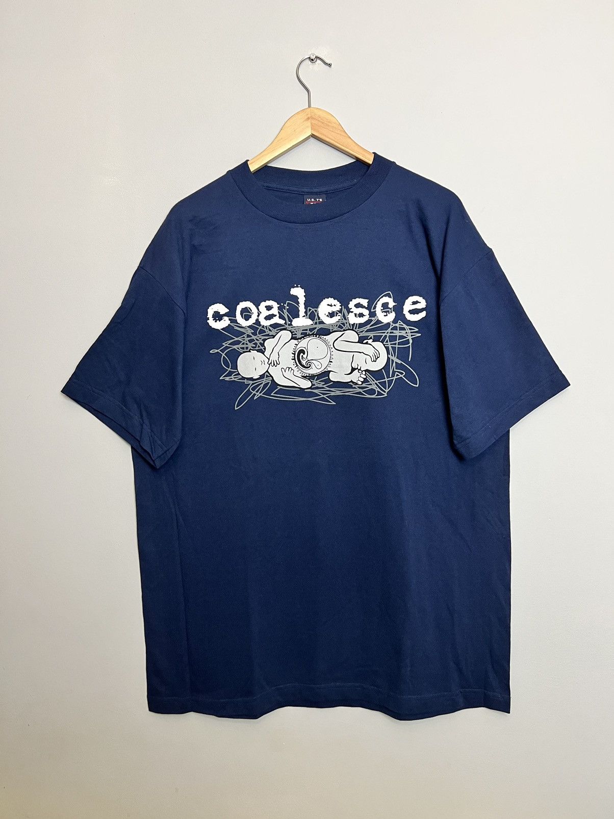 Band Tees Rare Vintage 90s Coalesce Revolution Metal Band Tshirt Grail Size US XL / EU 56 / 4 - 1 Thumbnail