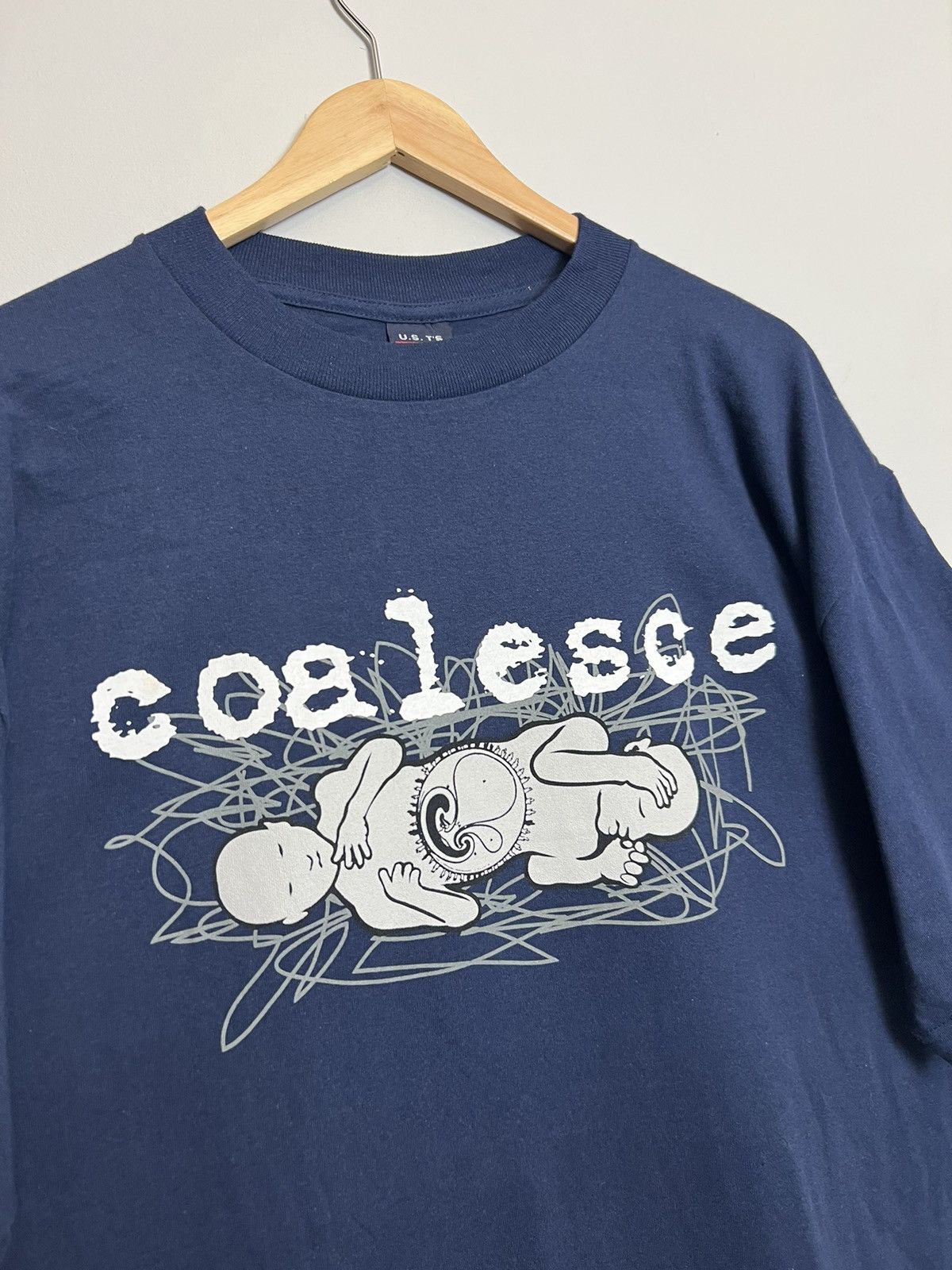 Band Tees Rare Vintage 90s Coalesce Revolution Metal Band Tshirt Grail Size US XL / EU 56 / 4 - 2 Thumbnail