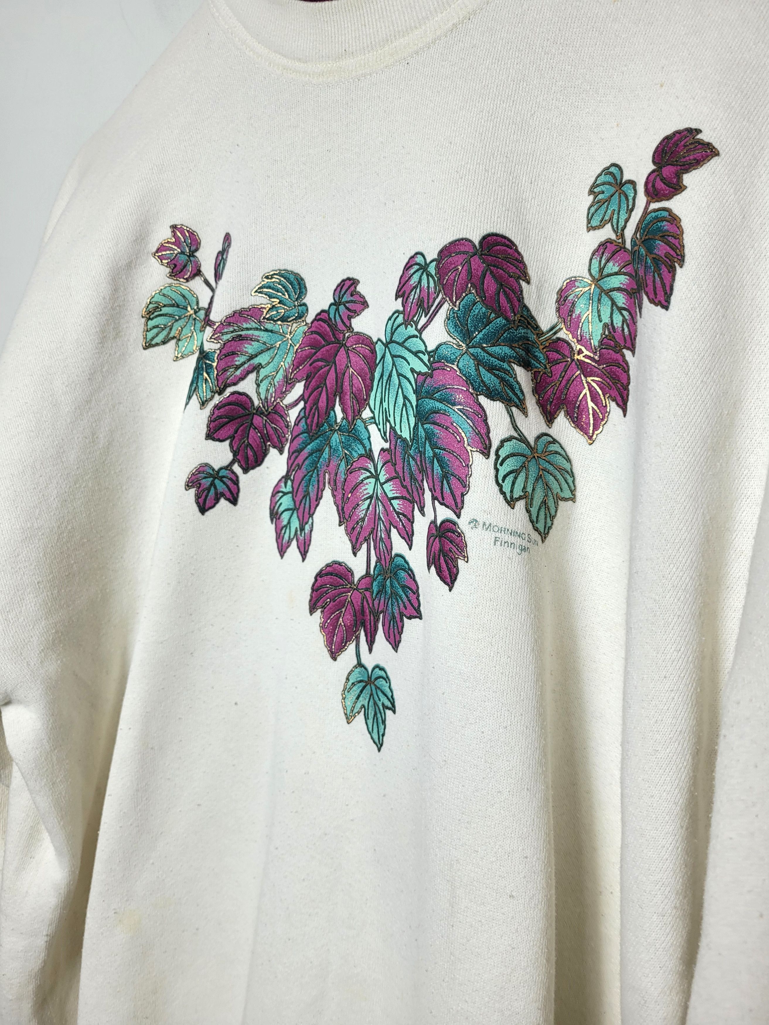 Japanese Brand × Vintage vintage Morning Sun Made in USA sweatshirt Size US XL / EU 56 / 4 - 4 Thumbnail