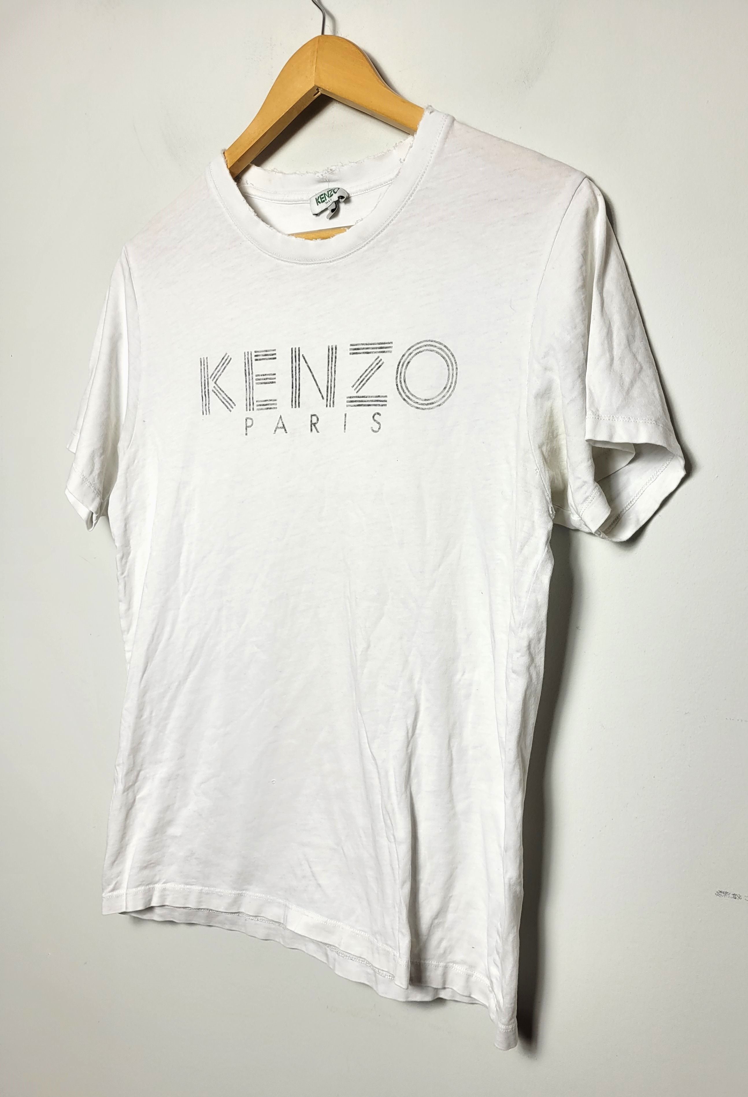 Kenzo × Vintage Kenzo distressed t-shirt Size US S / EU 44-46 / 1 - 2 Thumbnail