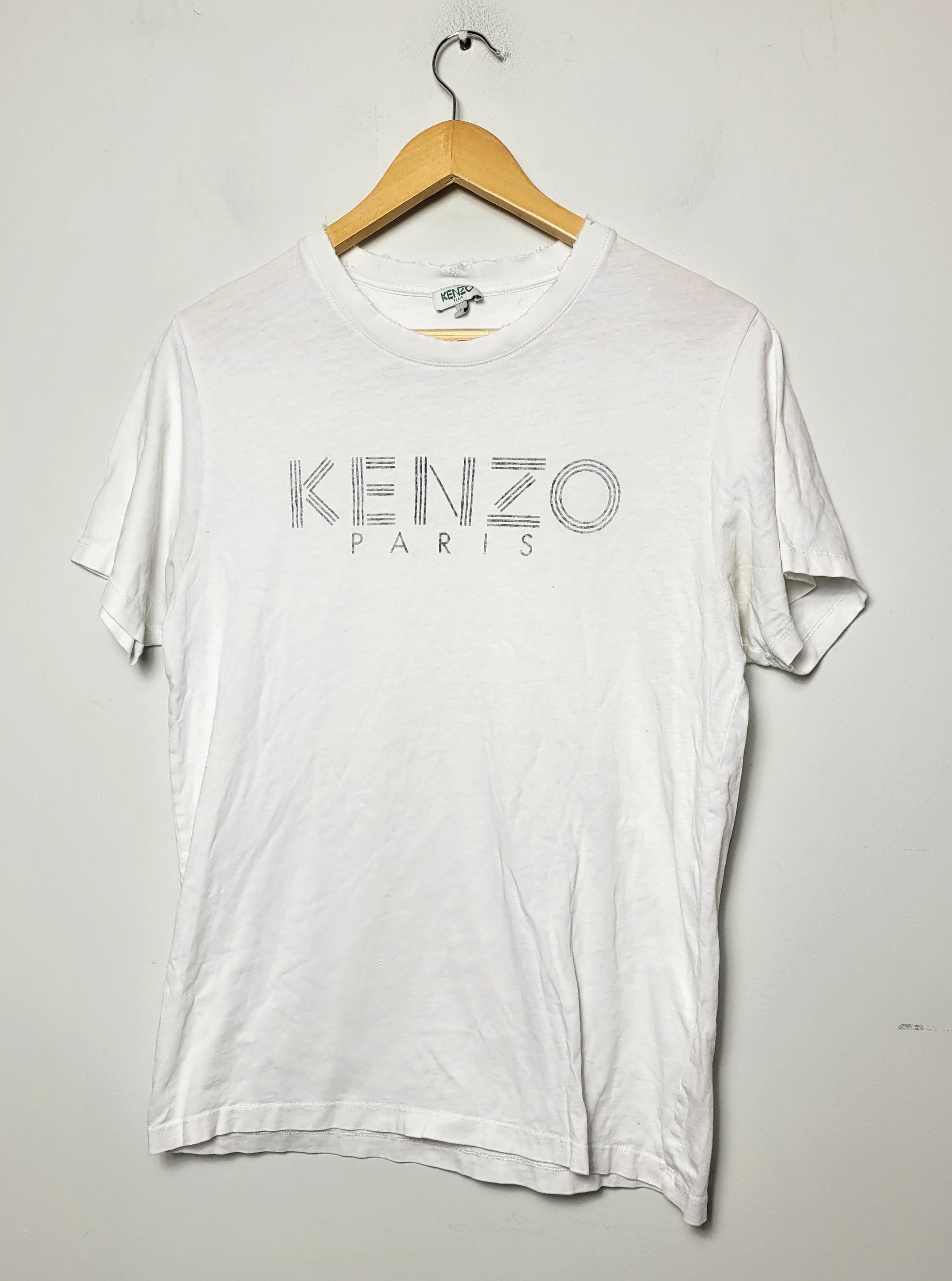 Kenzo × Vintage Kenzo distressed t-shirt Size US S / EU 44-46 / 1 - 1 Thumbnail