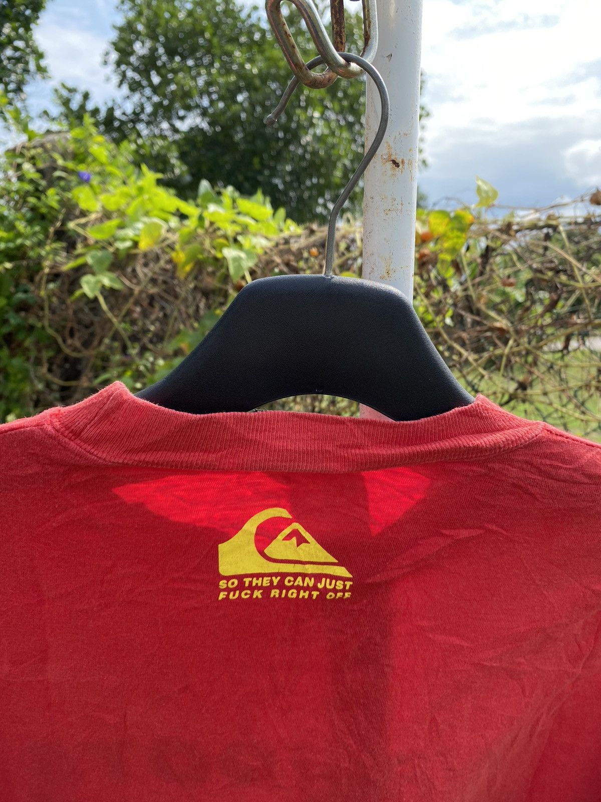 Quiksilver × Vintage SO THEY CAN JUST FUCK RIGHT OFF Size US L / EU 52-54 / 3 - 5 Thumbnail