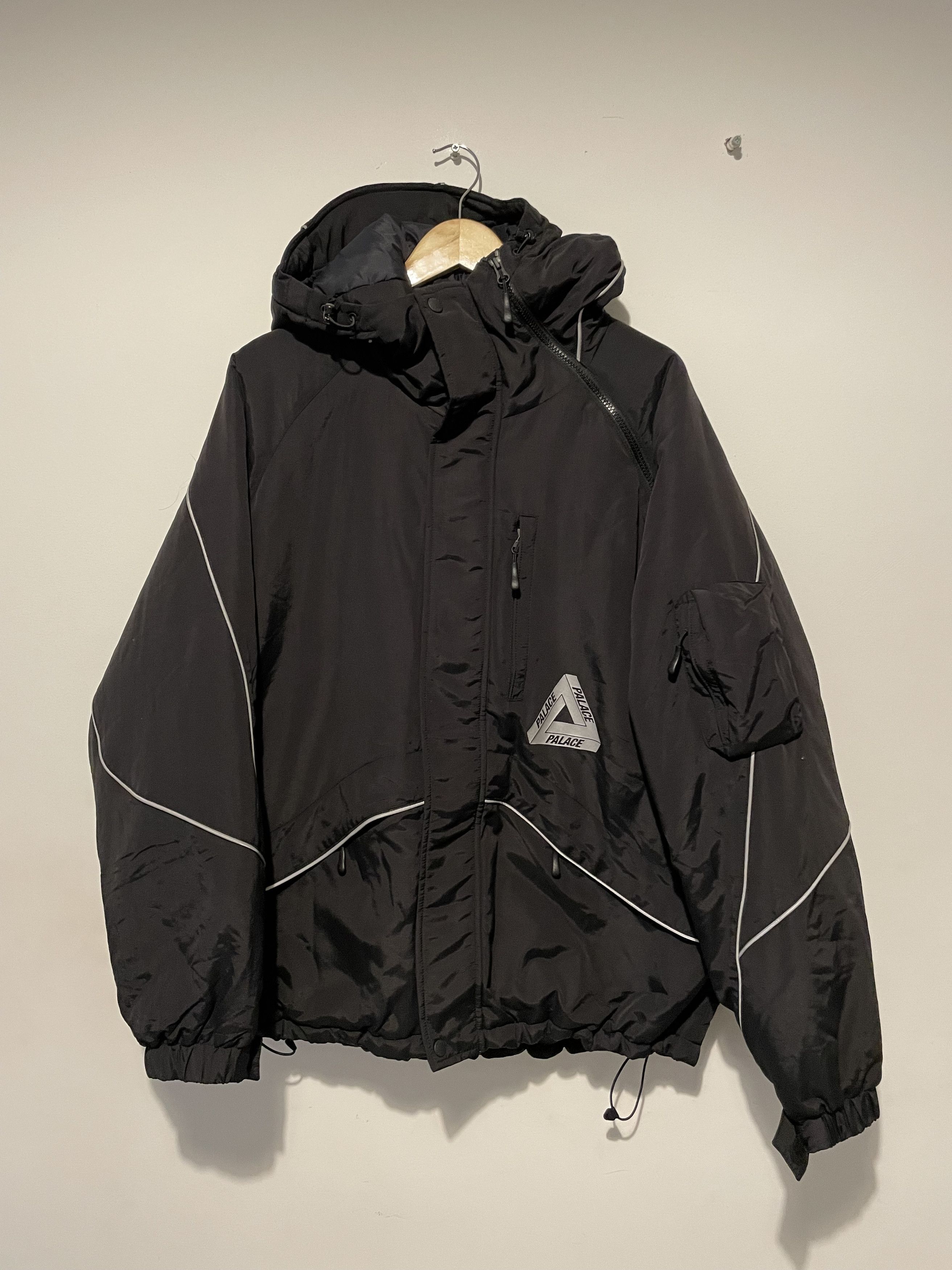 Palace Palace M-Tech Hooded Jacket - Black - Size L | Grailed