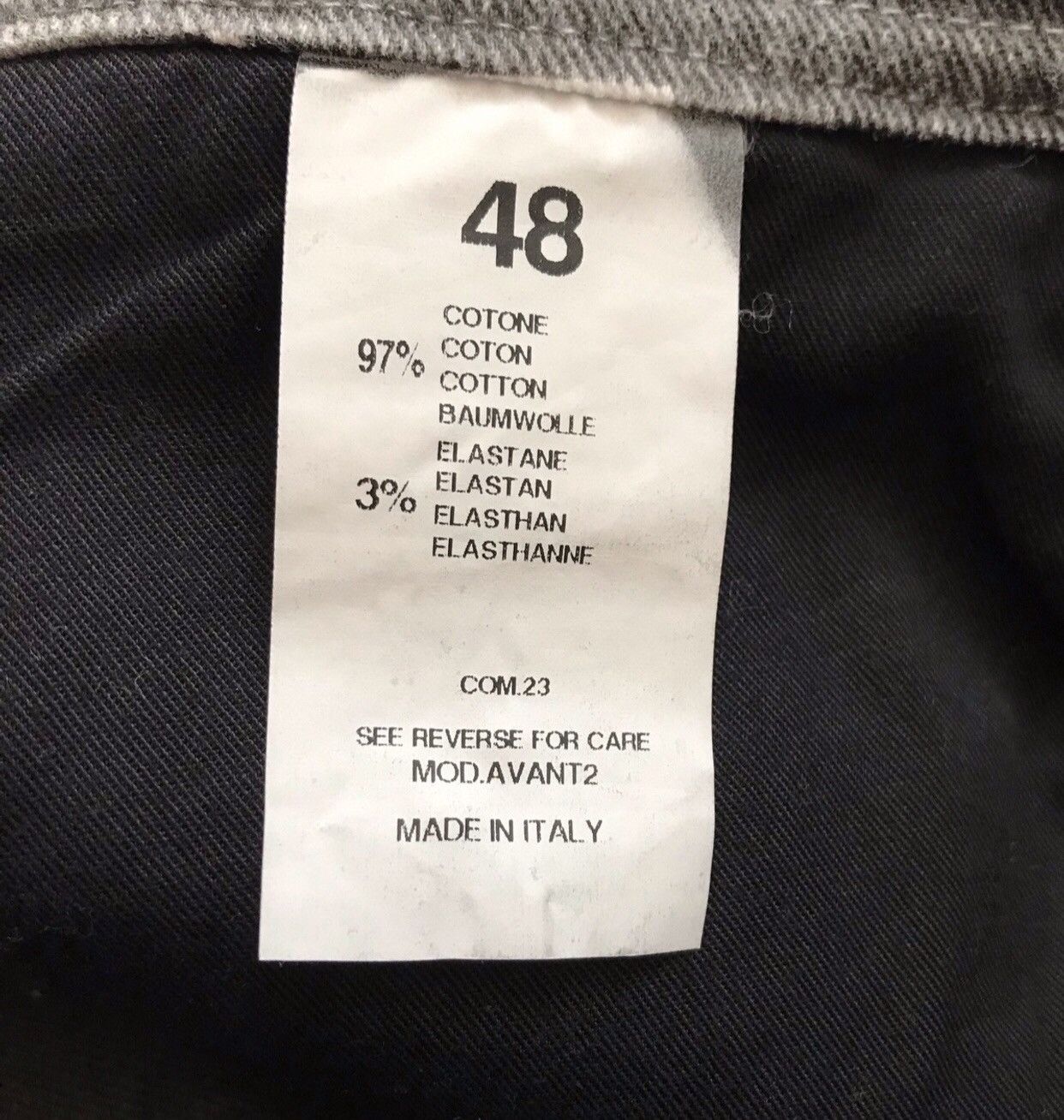 Avant Toi AVANT TOI WAXED TROUSER PANTS Size US 32 / EU 48 - 8 Thumbnail