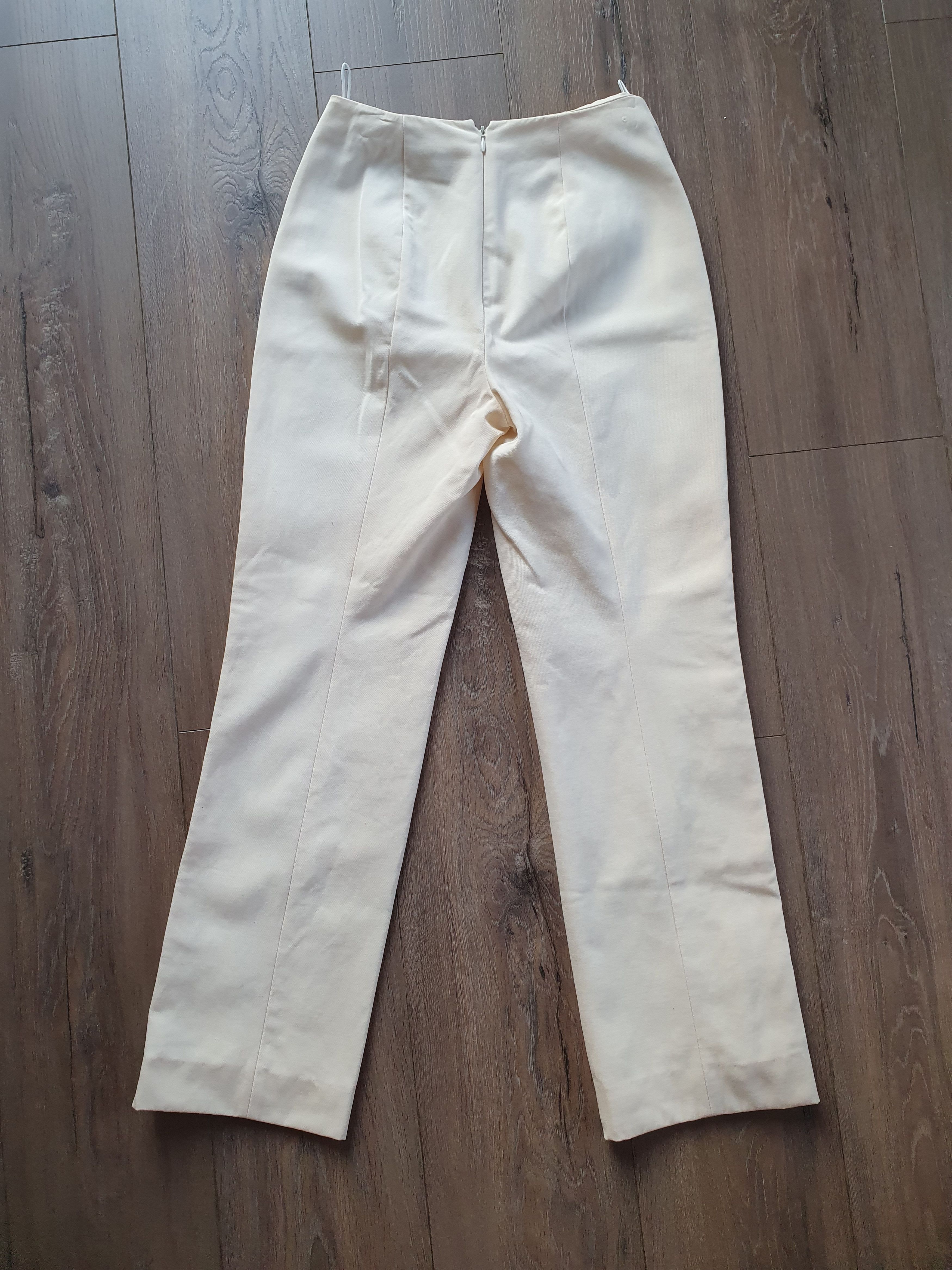 Versace Gianni Versace beige vintage pants in size XS Size 26" / US 2 / IT 38 - 7 Thumbnail