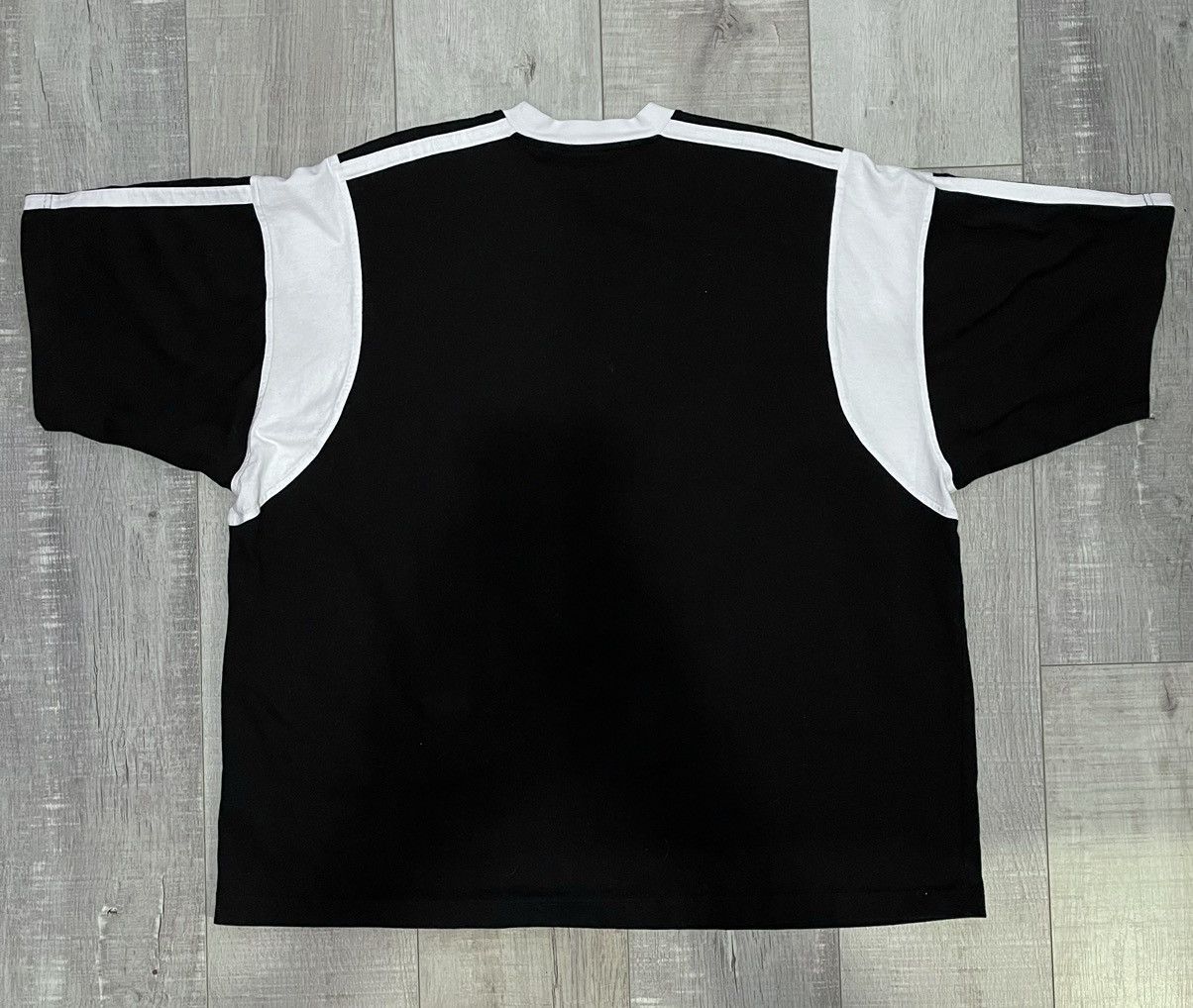 ★BALENCIAGA★ Logo Boxy Short Sleeve T-Shirt Top Black 6517 Balenciaga Caps T-shirt Boxy Fit 'Black' 651795TNVL11070