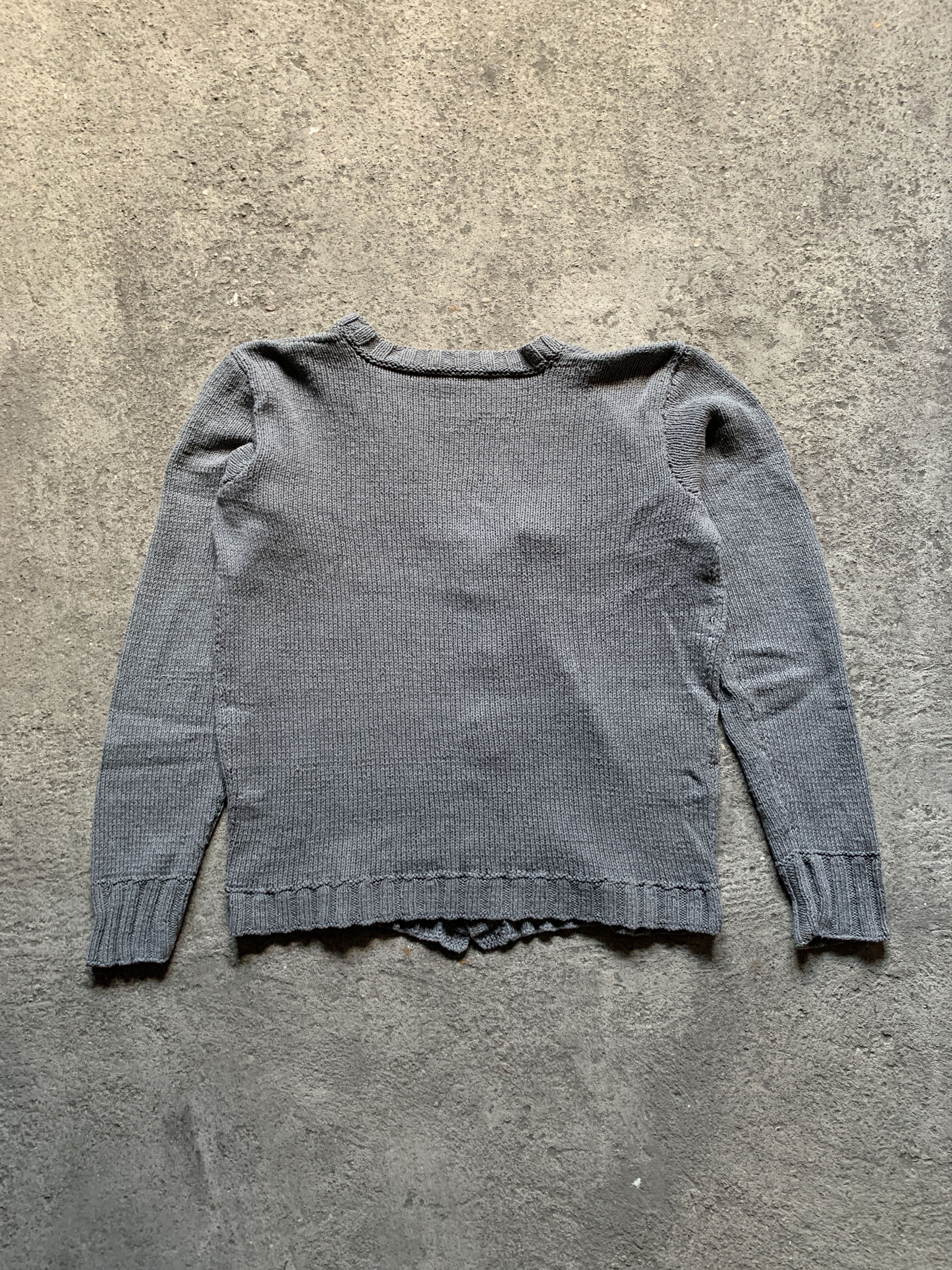 Vintage Vintage Grey Cardigan Size US M / EU 48-50 / 2 - 2 Thumbnail