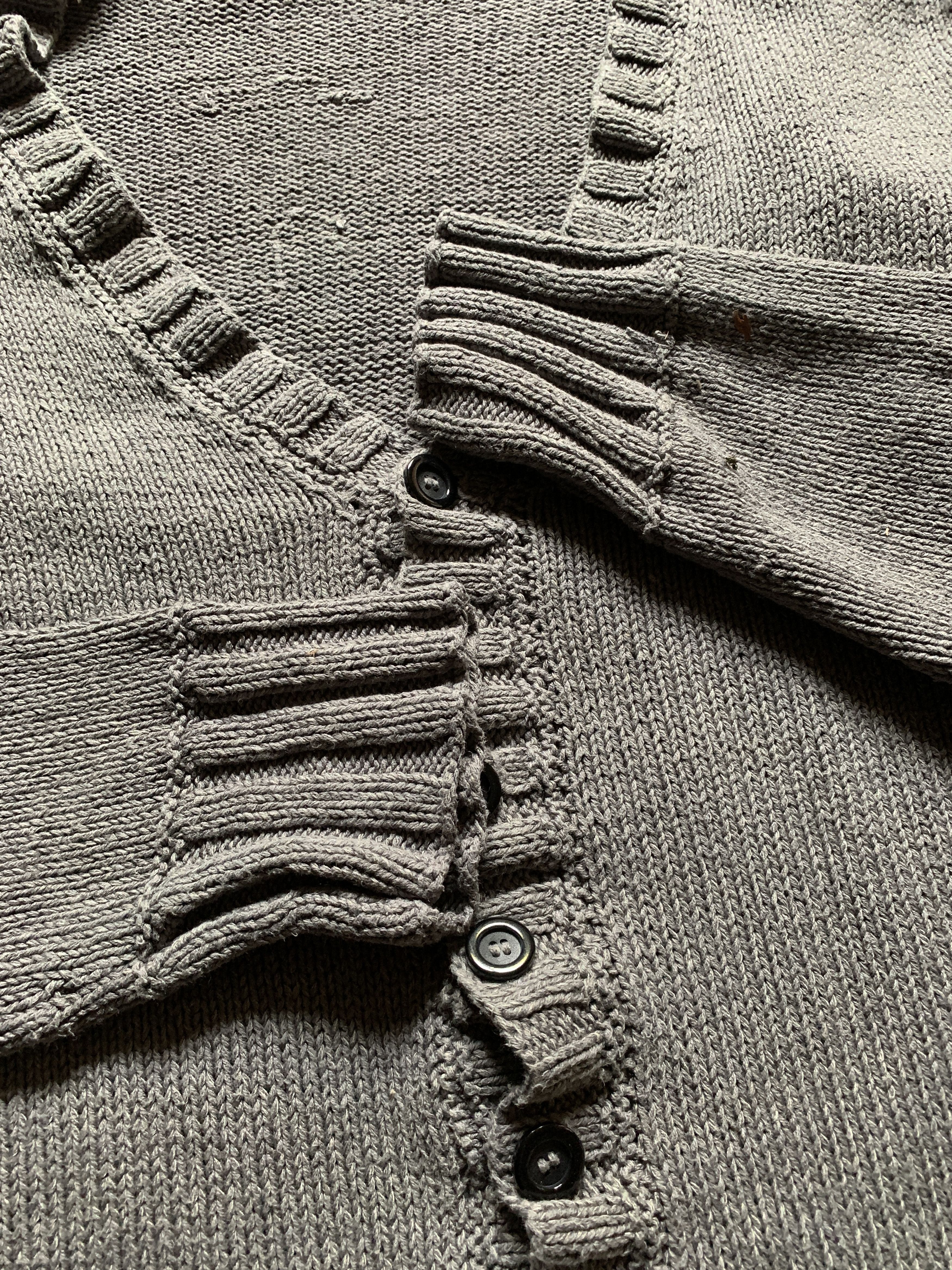 Vintage Vintage Grey Cardigan Size US M / EU 48-50 / 2 - 4 Thumbnail