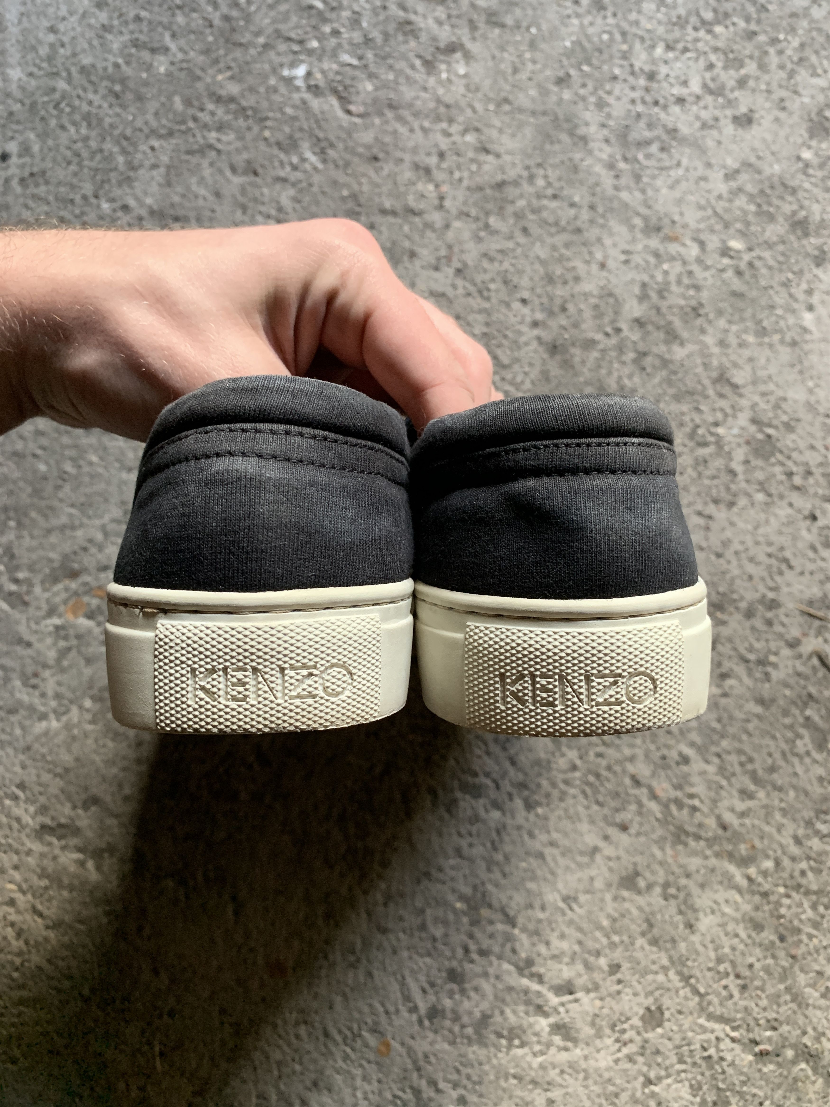 Kenzo Kenzo Slip On Embroidered Sneakers Size US 7 / EU 40 - 8 Thumbnail
